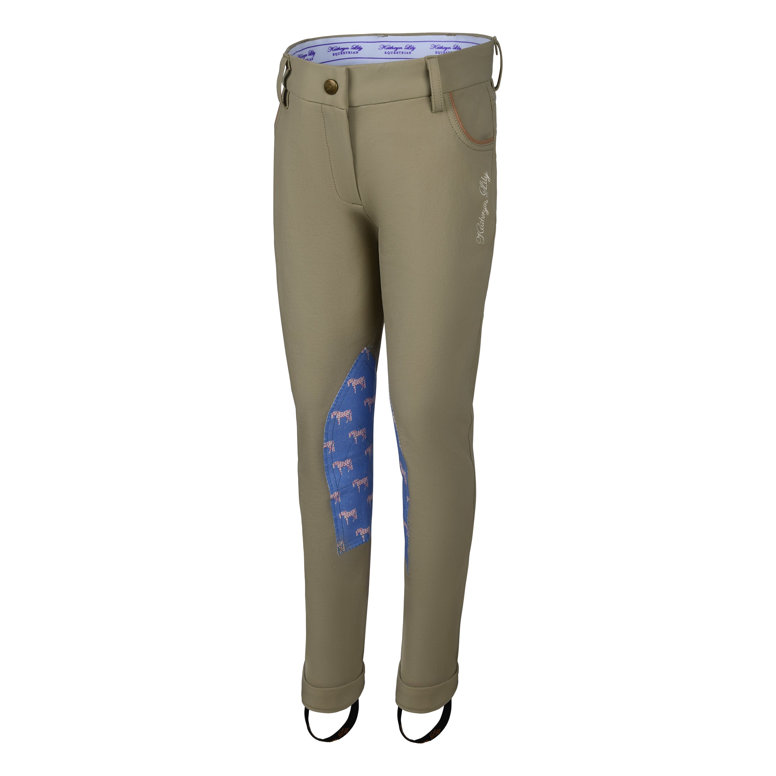 Kathryn Lily Lexington Jodhpurs w Sweet Treats knee patch