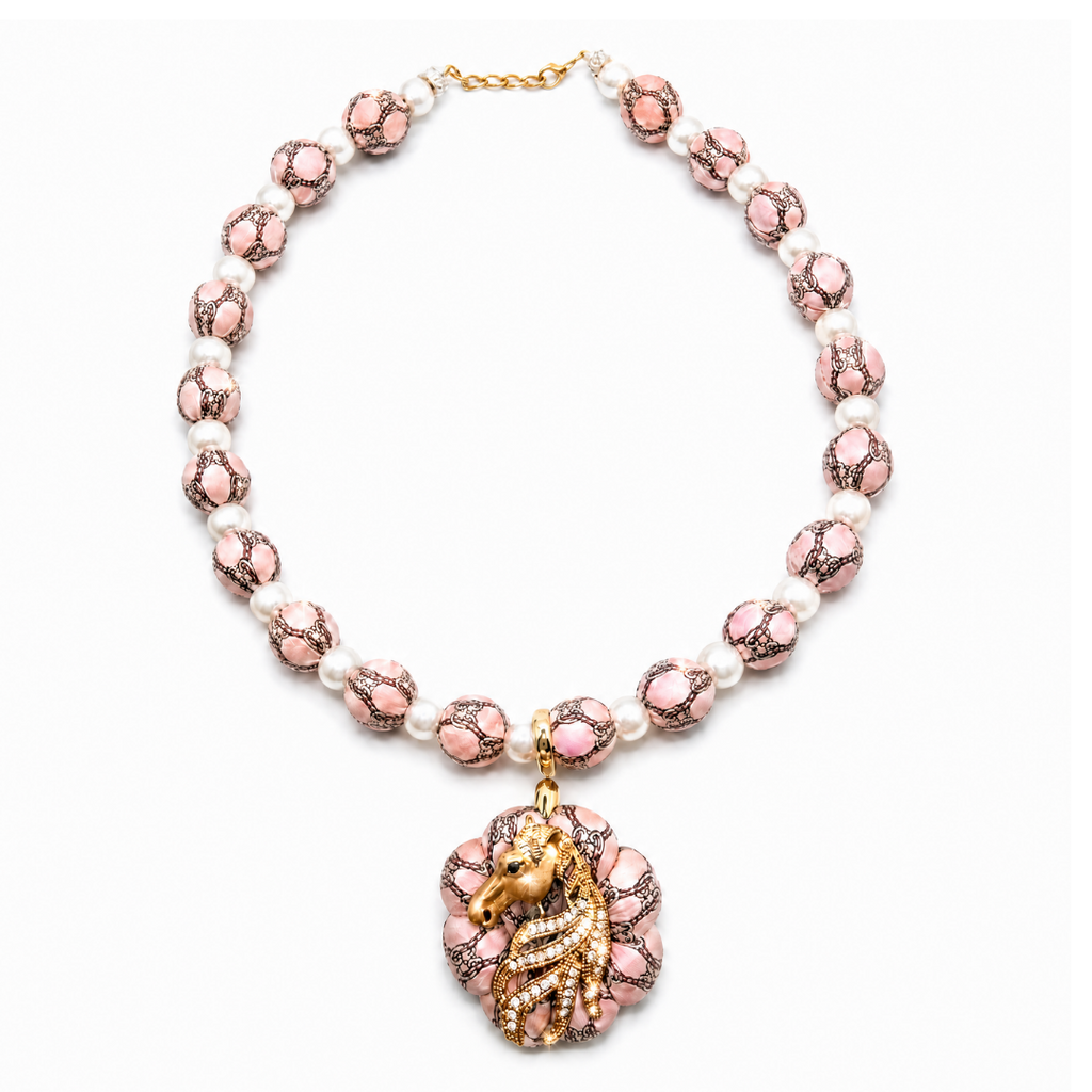 Vintage Gucci Silk Necktie Necklace