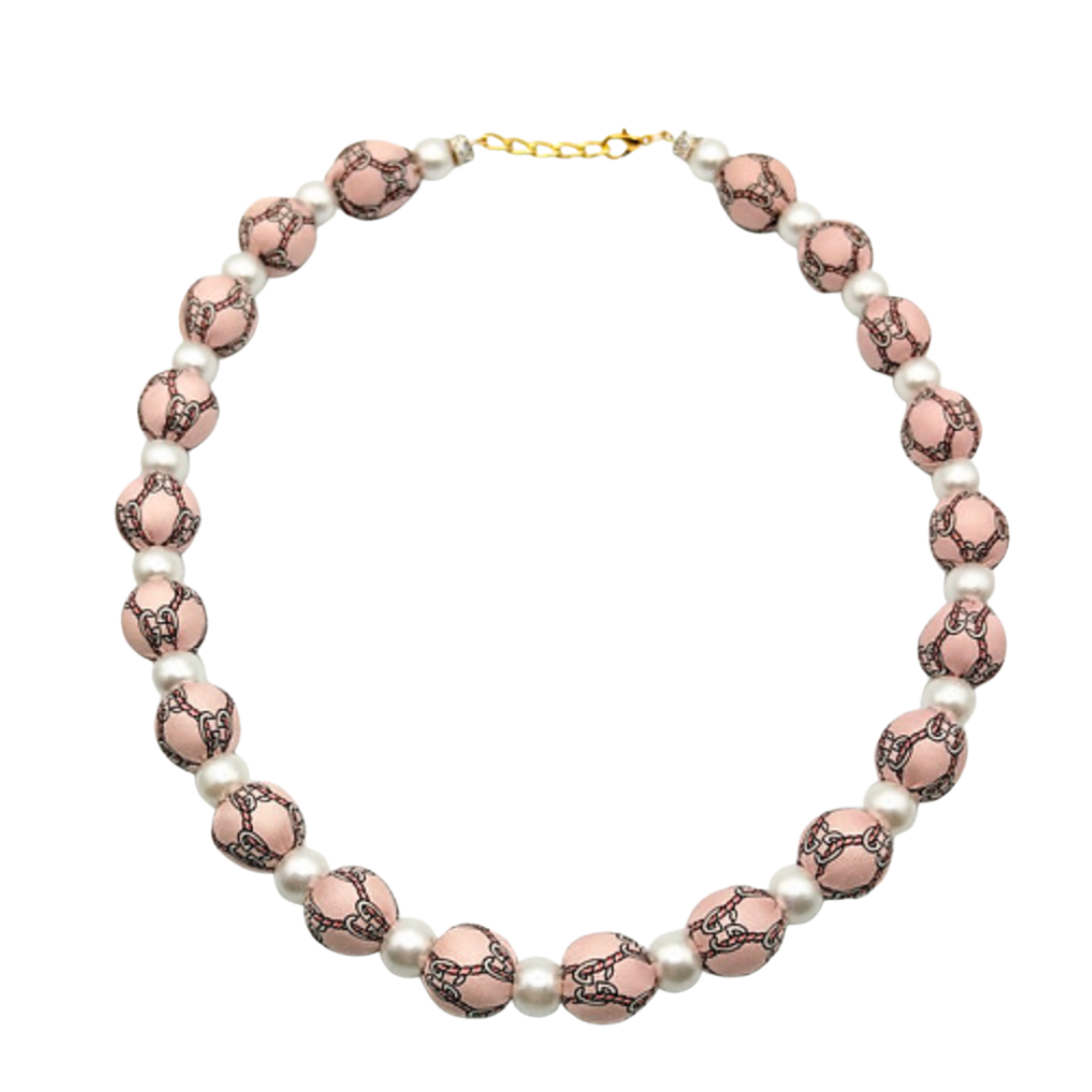 Vintage Gucci Silk Necktie Necklace