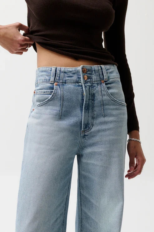 Pistola Lana High Rise Ultra Wide Leg Jean