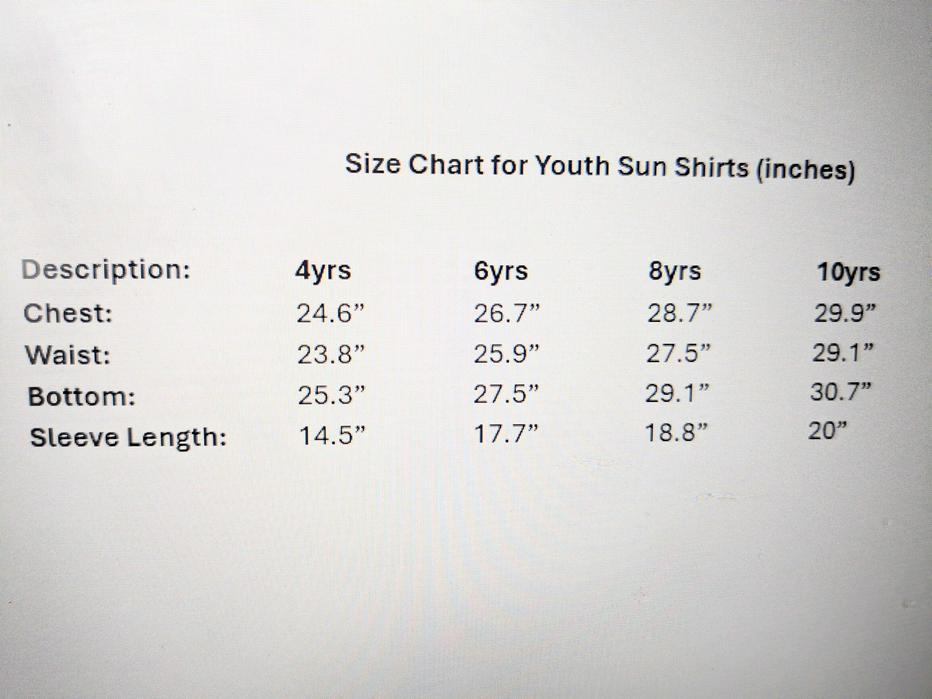 Youth Citrus Sun Shirt