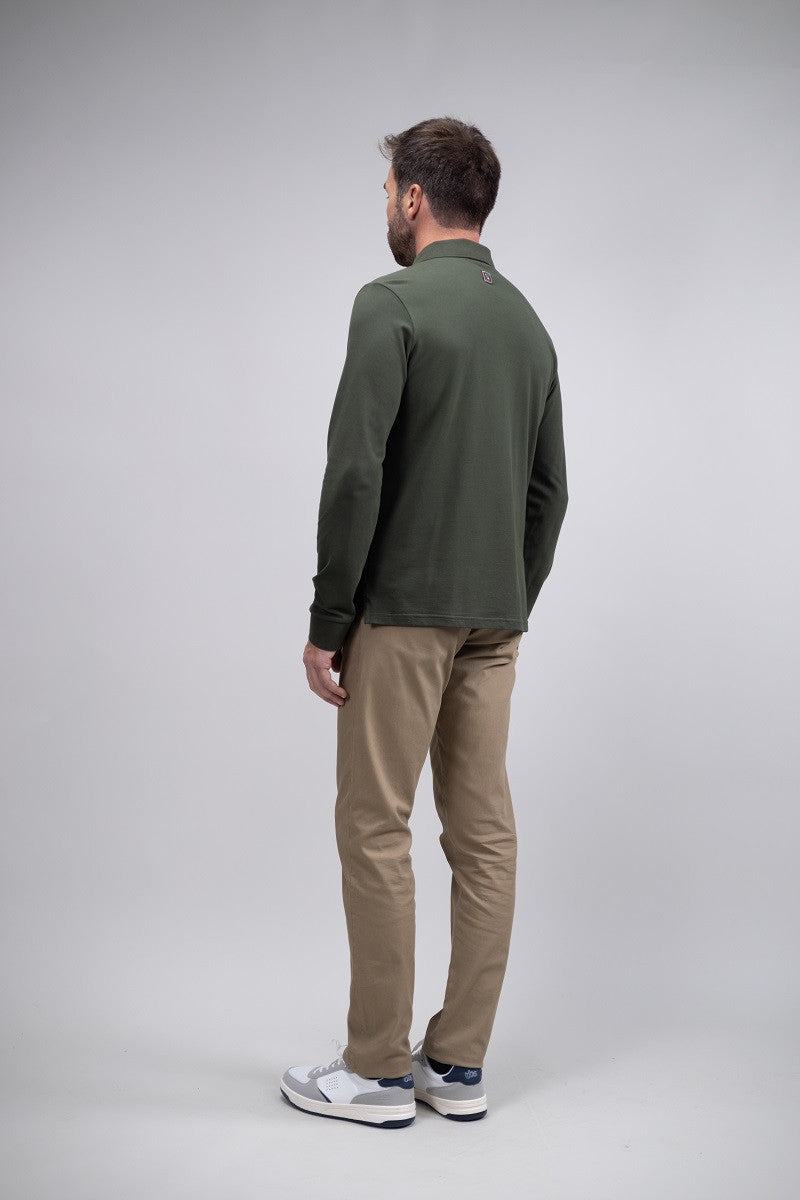 Harcour Pablo Long Sleeve Polo