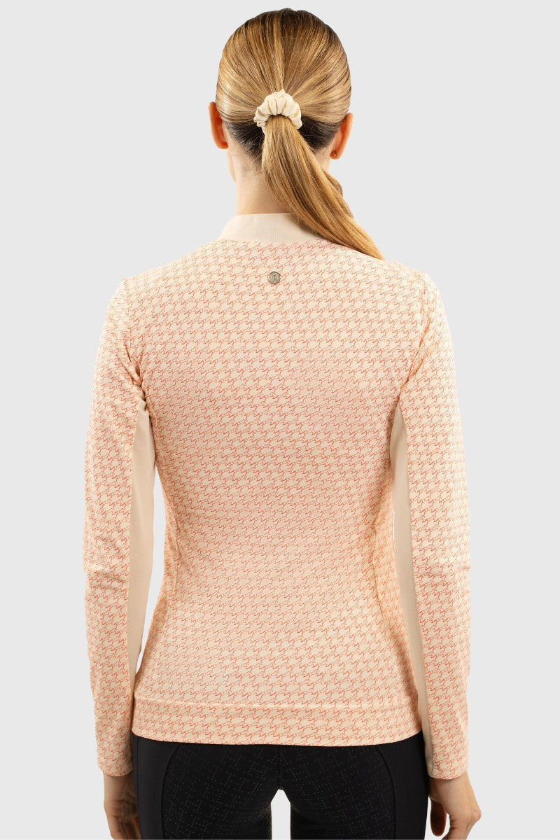 Harcour Tess Long Sleeve Technical Riding Polo