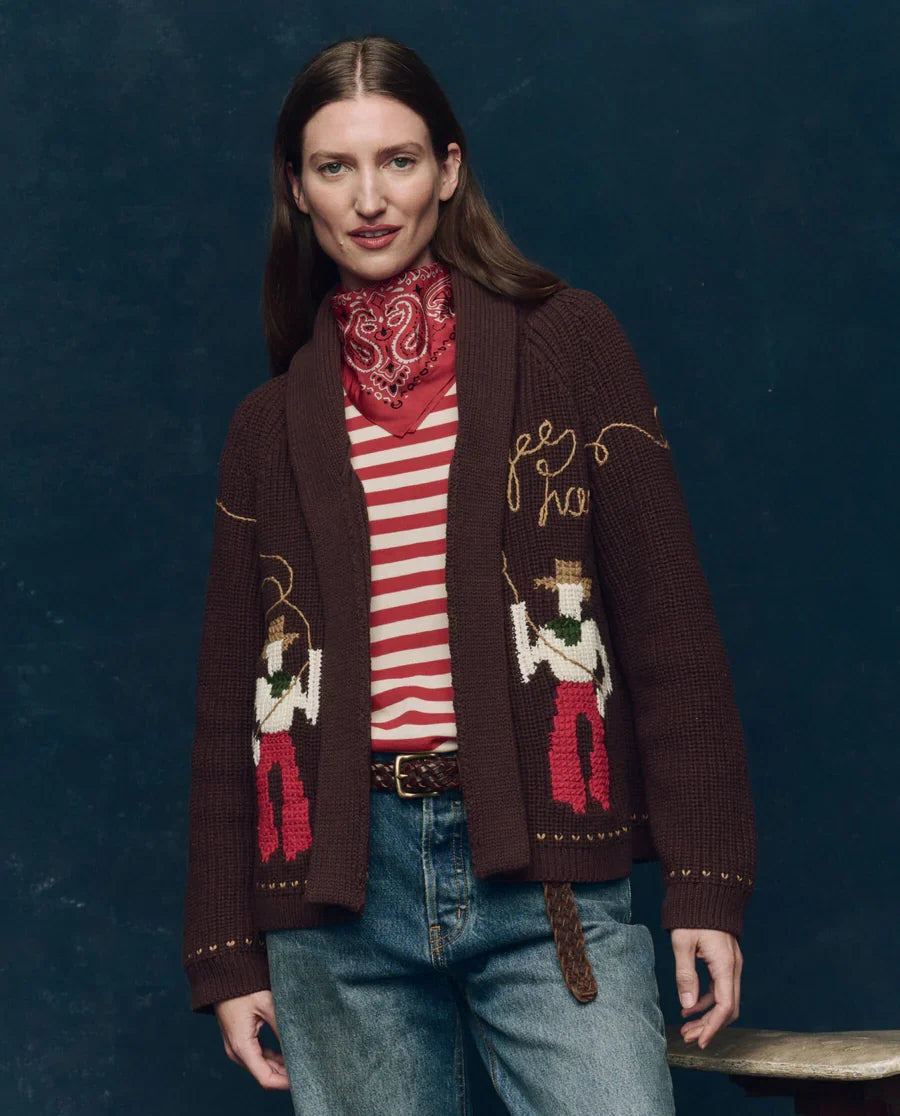 The Great. The Lasso Lodge Cardigan