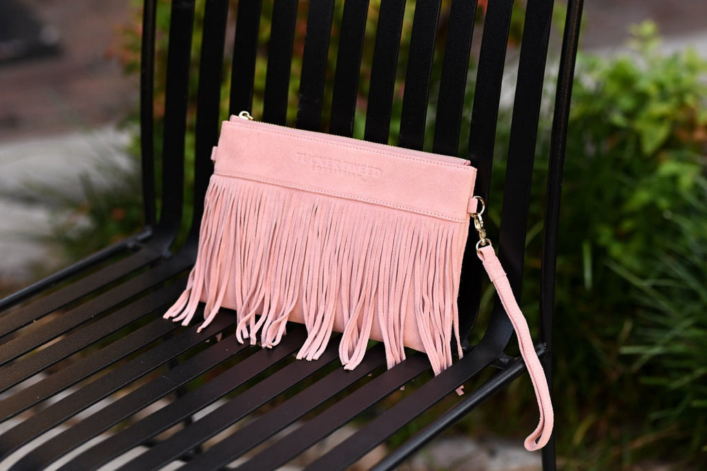 Tucker Tweed XL Wellington Wristlet Summer Fringe | Limited Edition