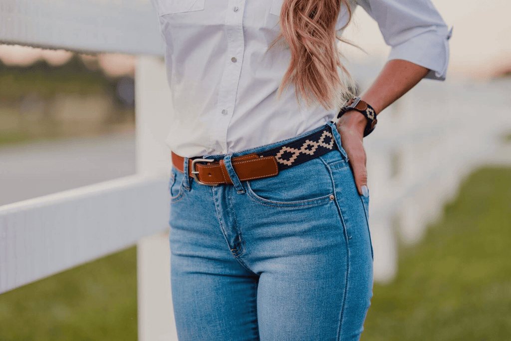 La Matera Limited Edition: Corbina Women's Woven Belt