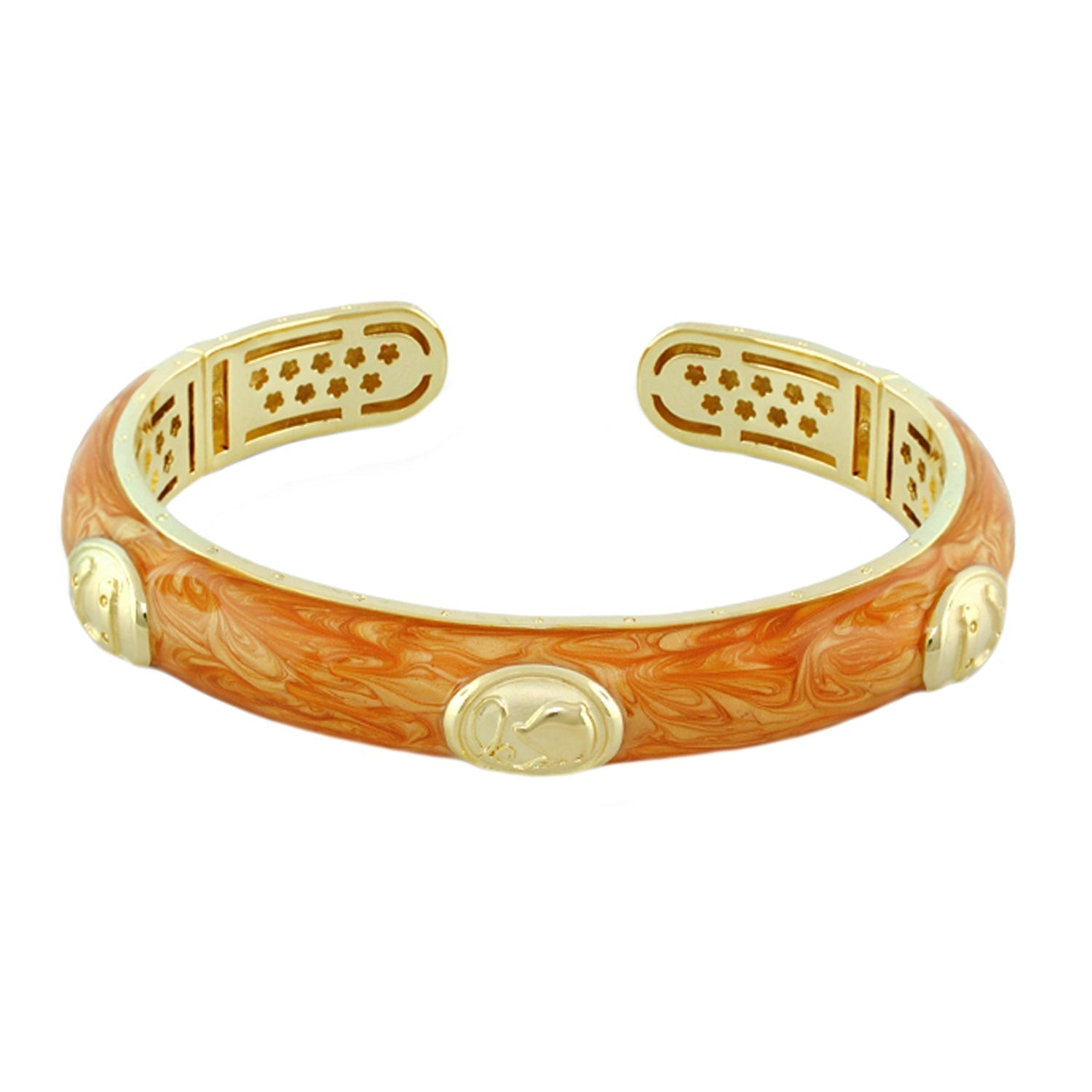 Equestrian Bangle — Horse Medallion