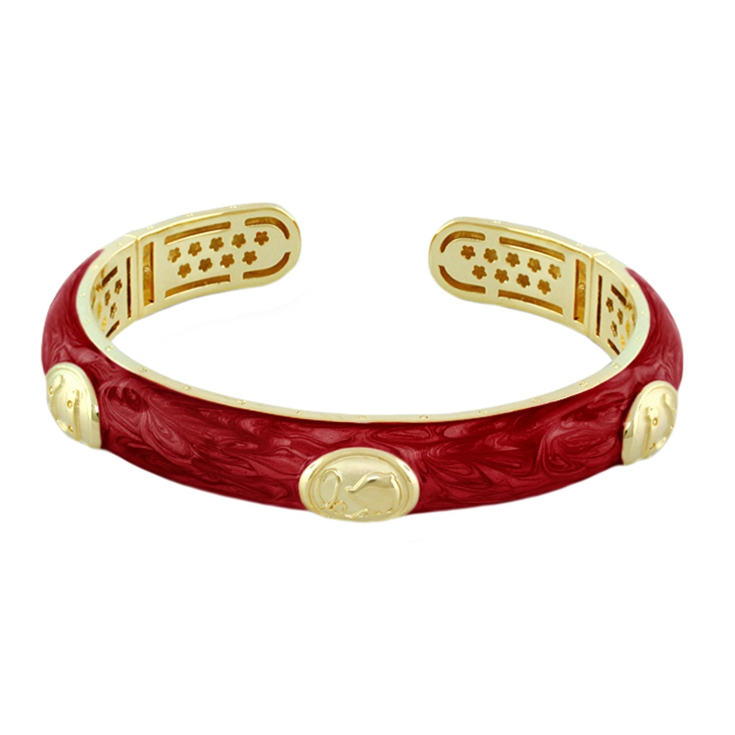 Equestrian Bangle — Horse Medallion
