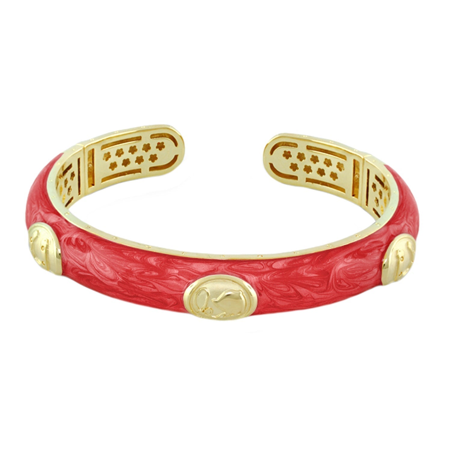 Equestrian Bangle — Horse Medallion