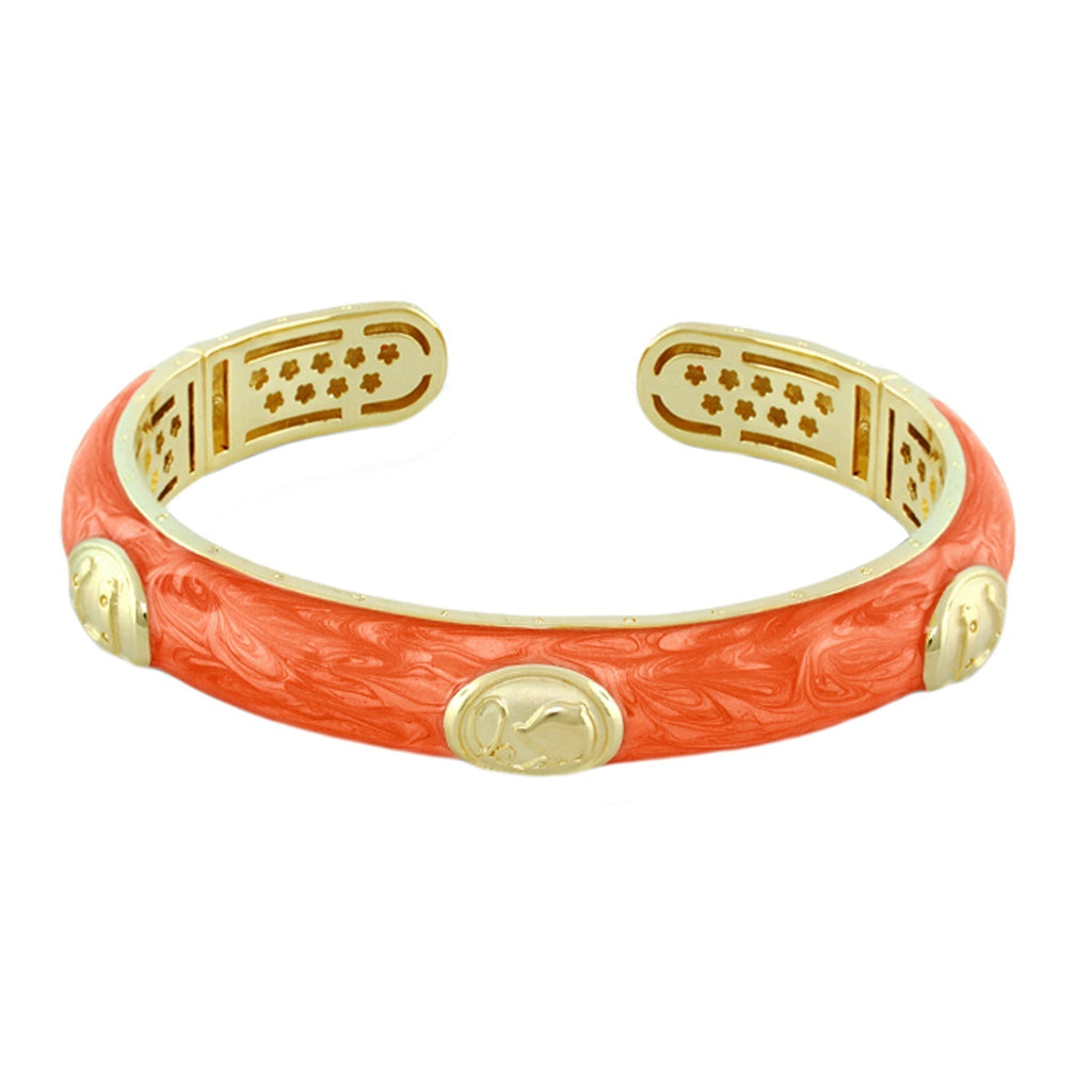 Equestrian Bangle — Horse Medallion