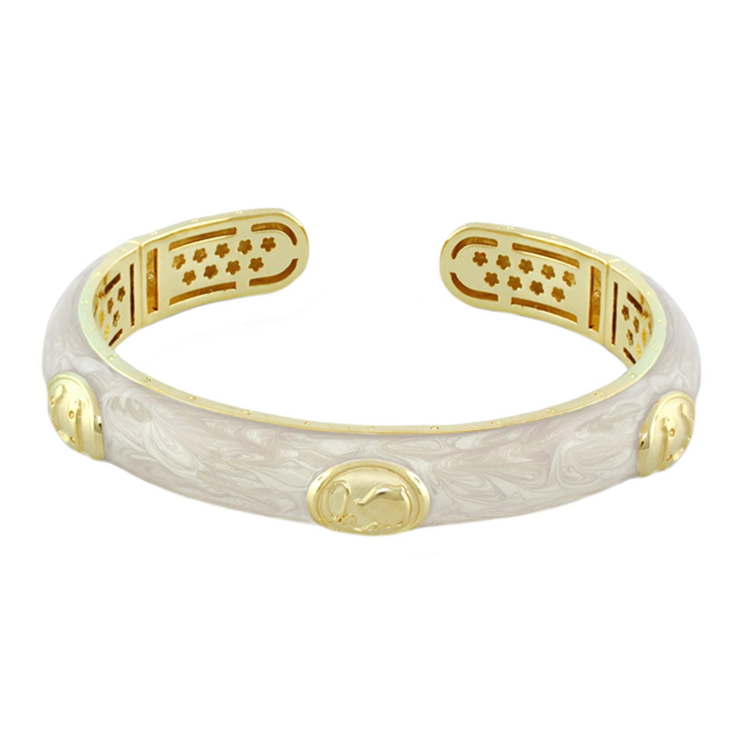 Equestrian Bangle — Horse Medallion