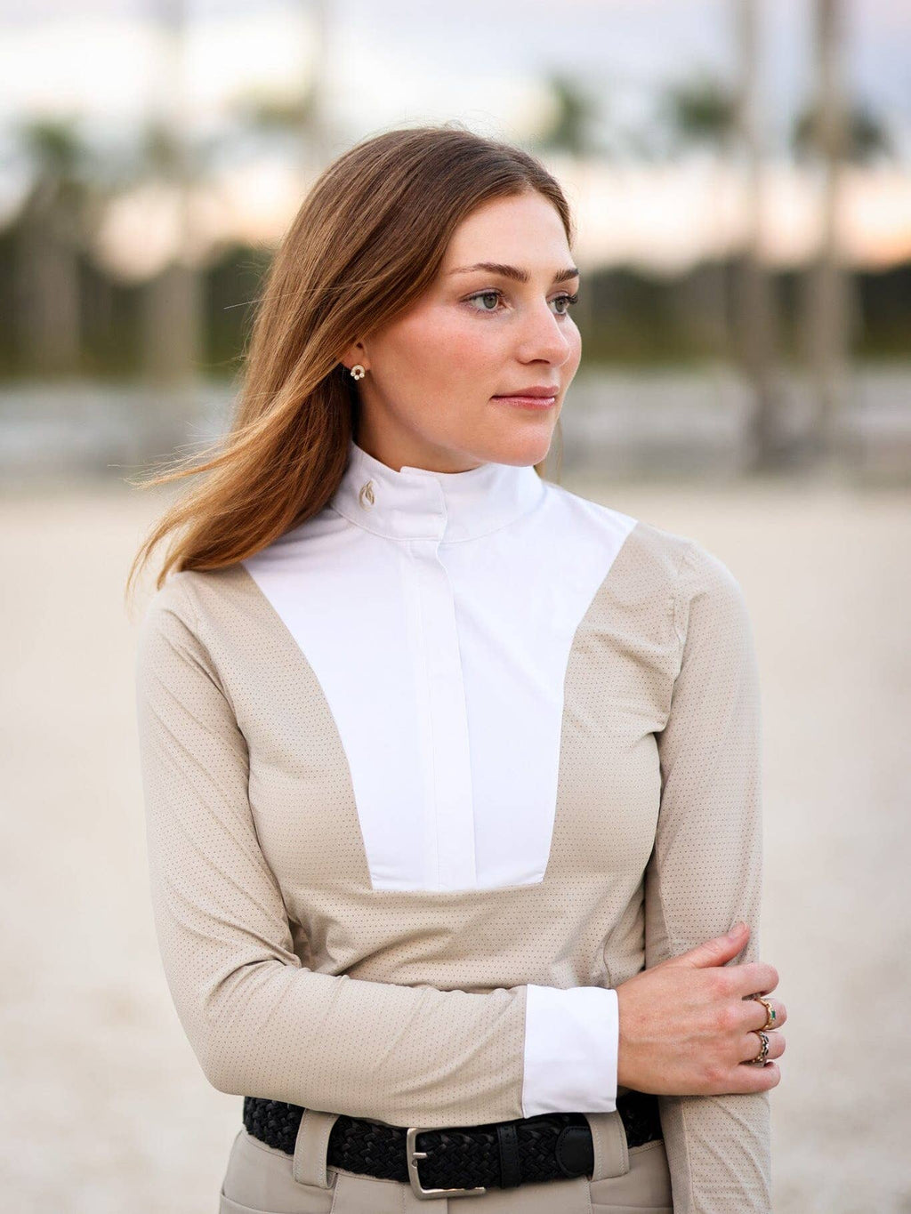 Criniere Life Helen Show Shirt | Beige