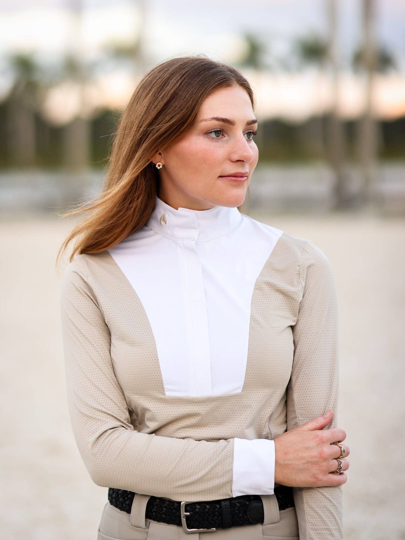 Criniere Life Helen Show Shirt | Beige
