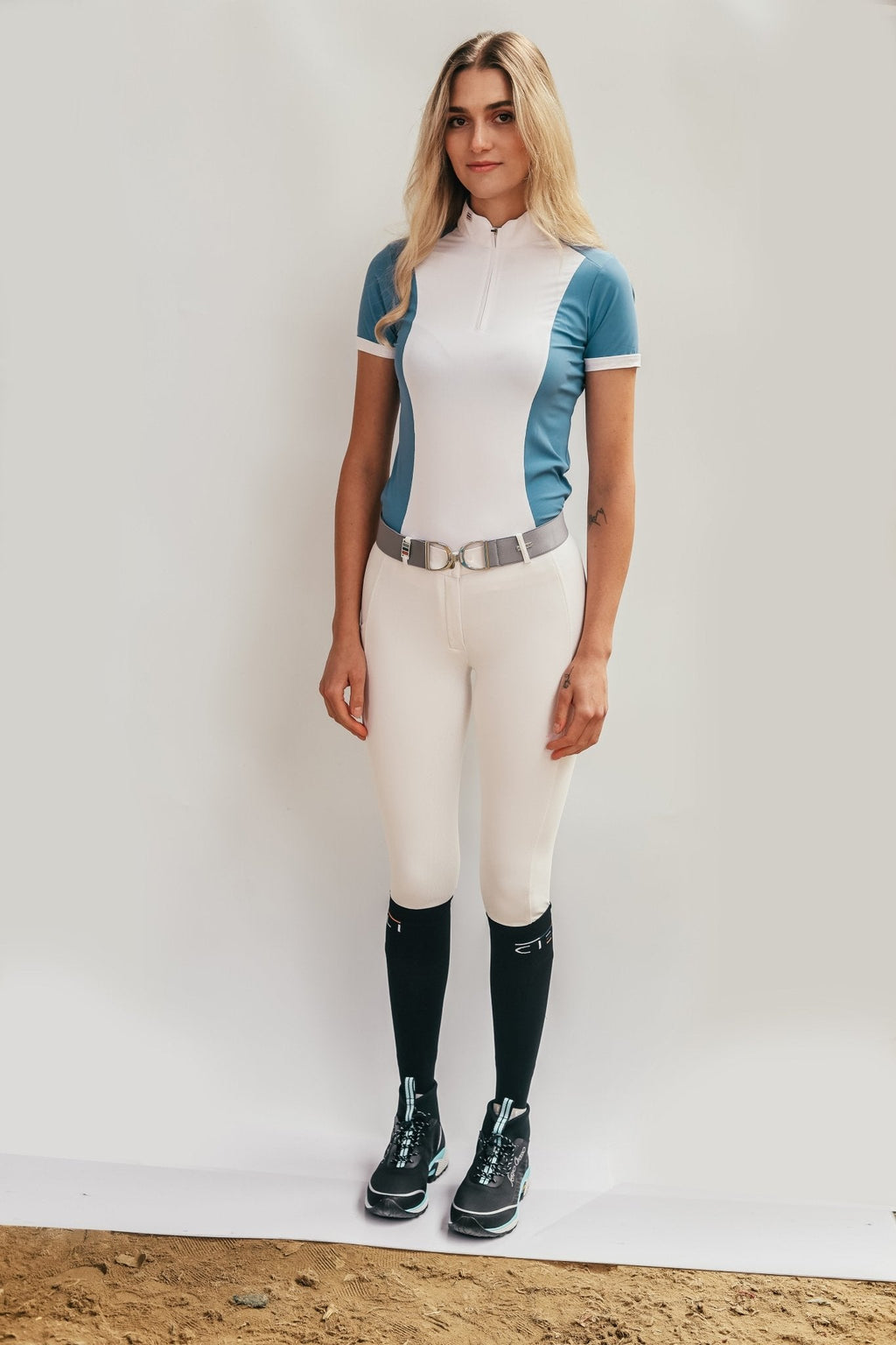 Cieli Equestrian Berlin Performance Riding Breeches – White Competition