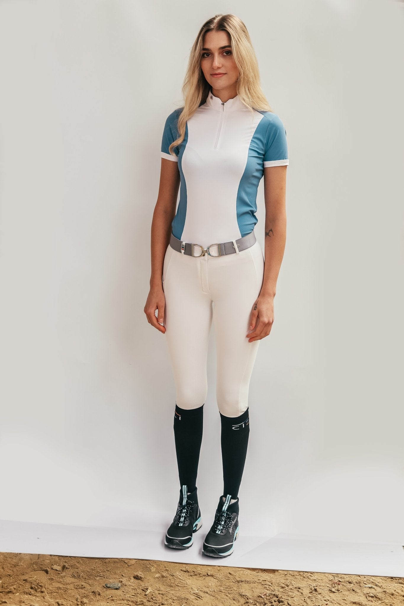 Cieli Equestrian Berlin Performance Riding Breeches – White Competition
