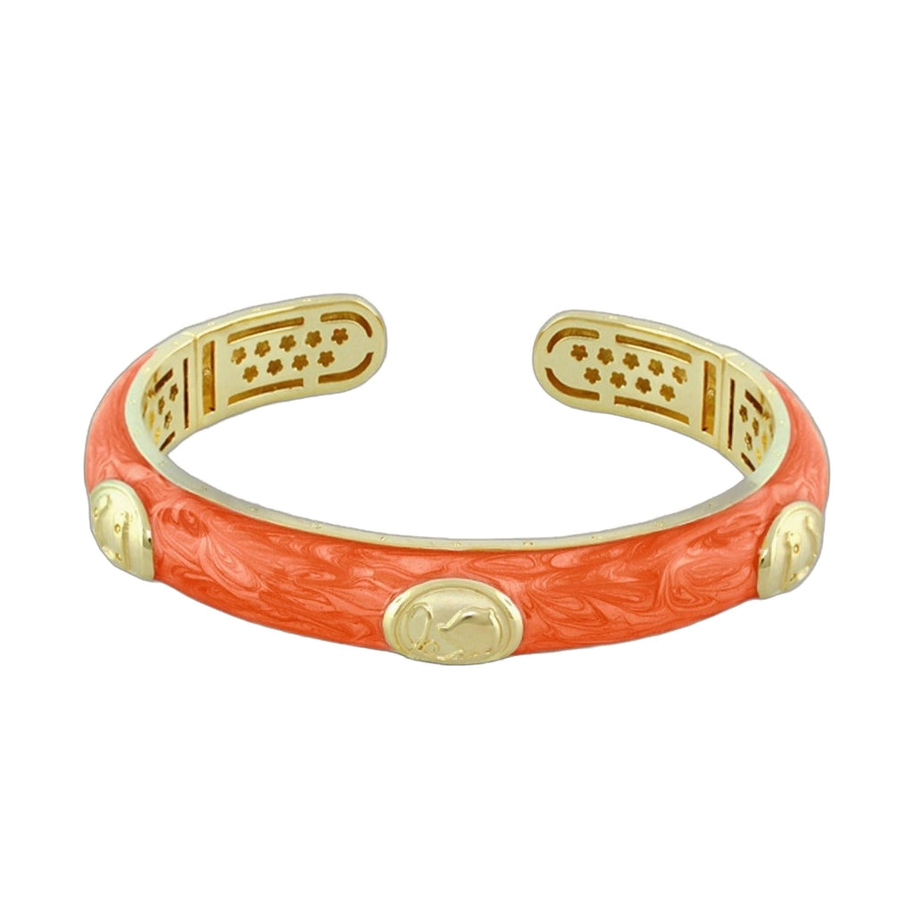 Equestrian Bangle — Horse Medallion