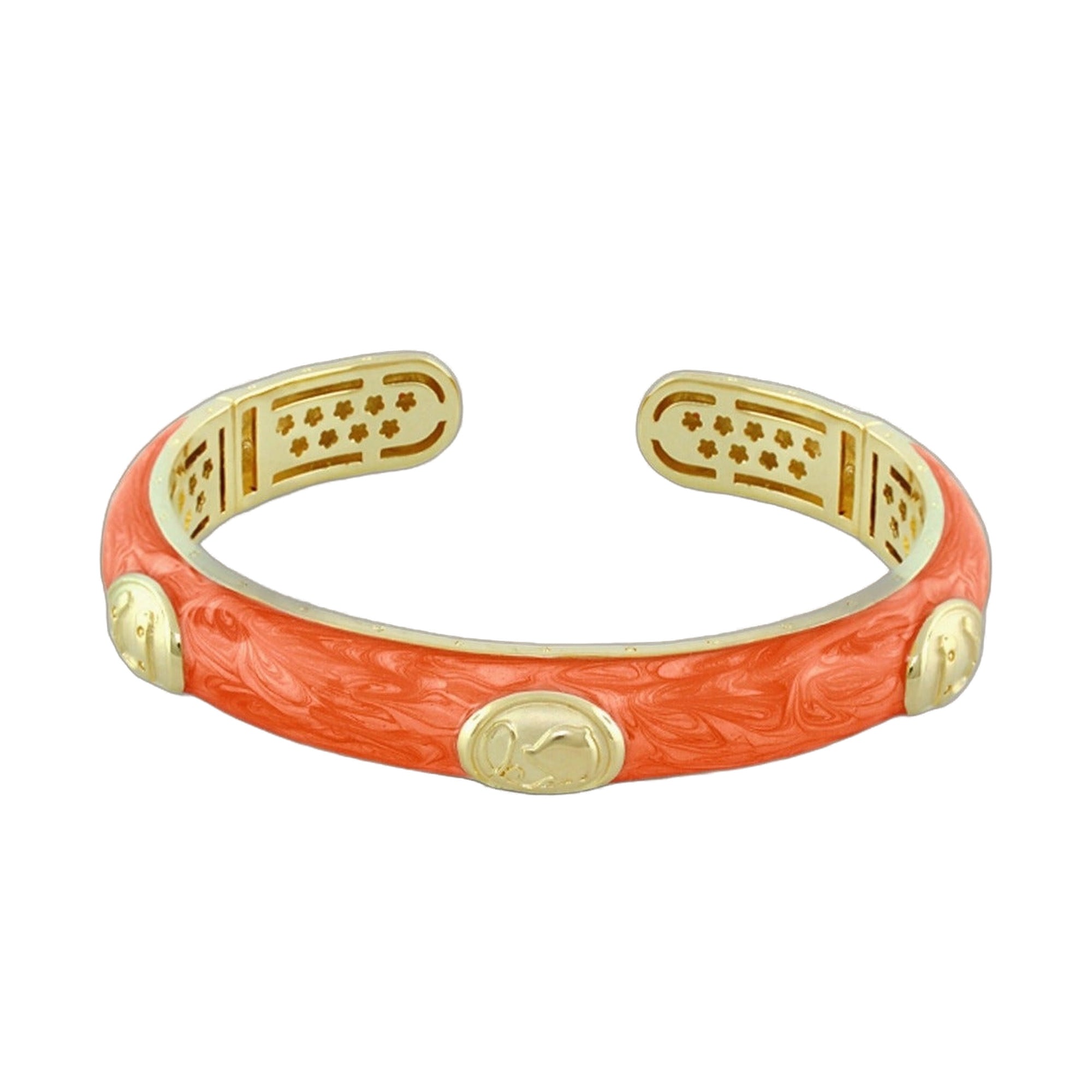Equestrian Bangle — Horse Medallion