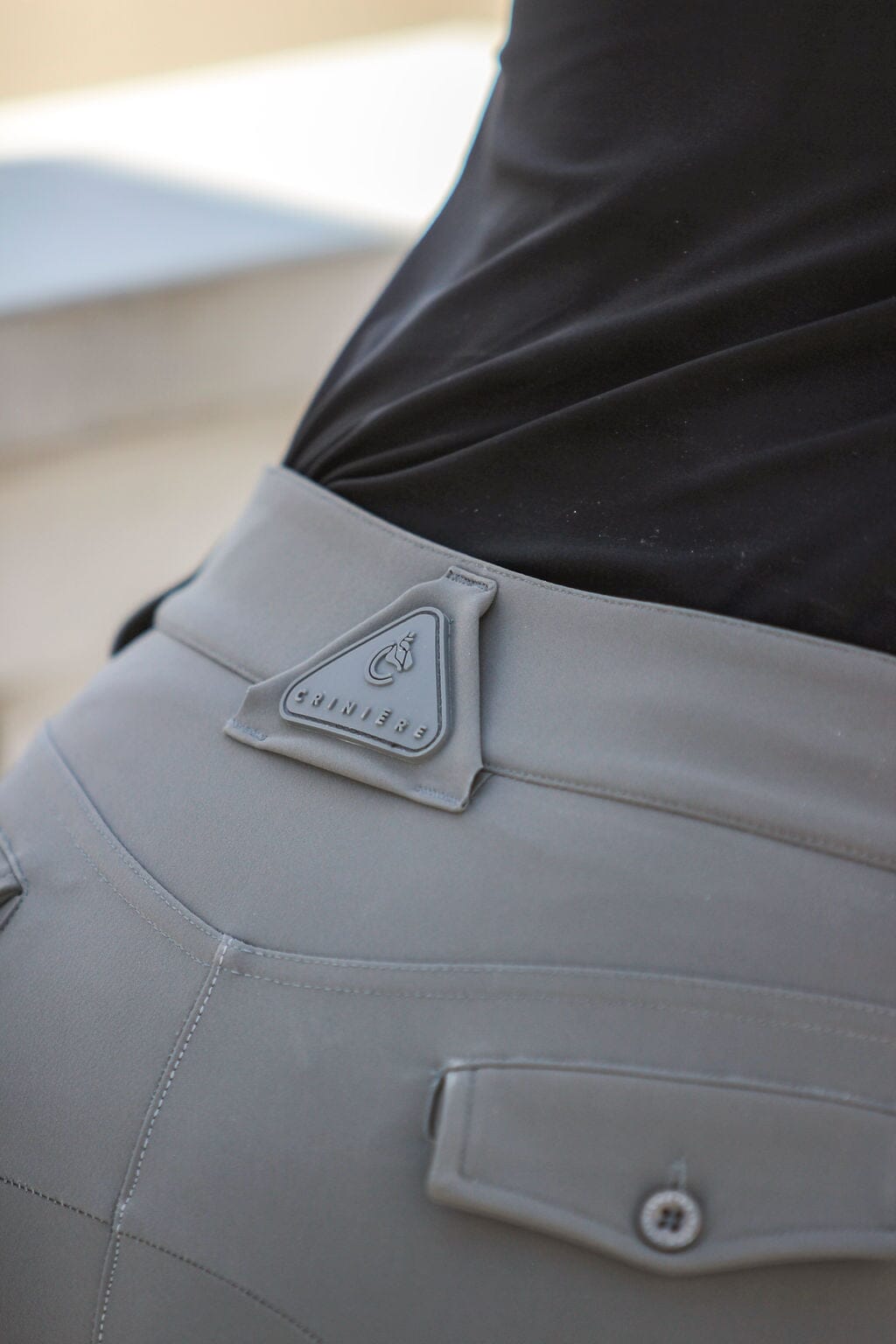 Juliette High Compression Breeches | Perfect Gray