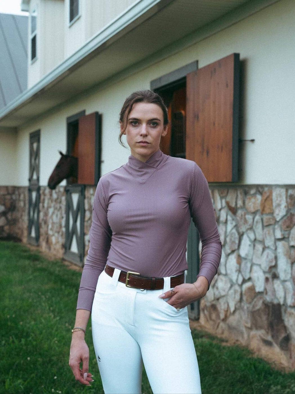Criniere Kai Shirt | Lilac