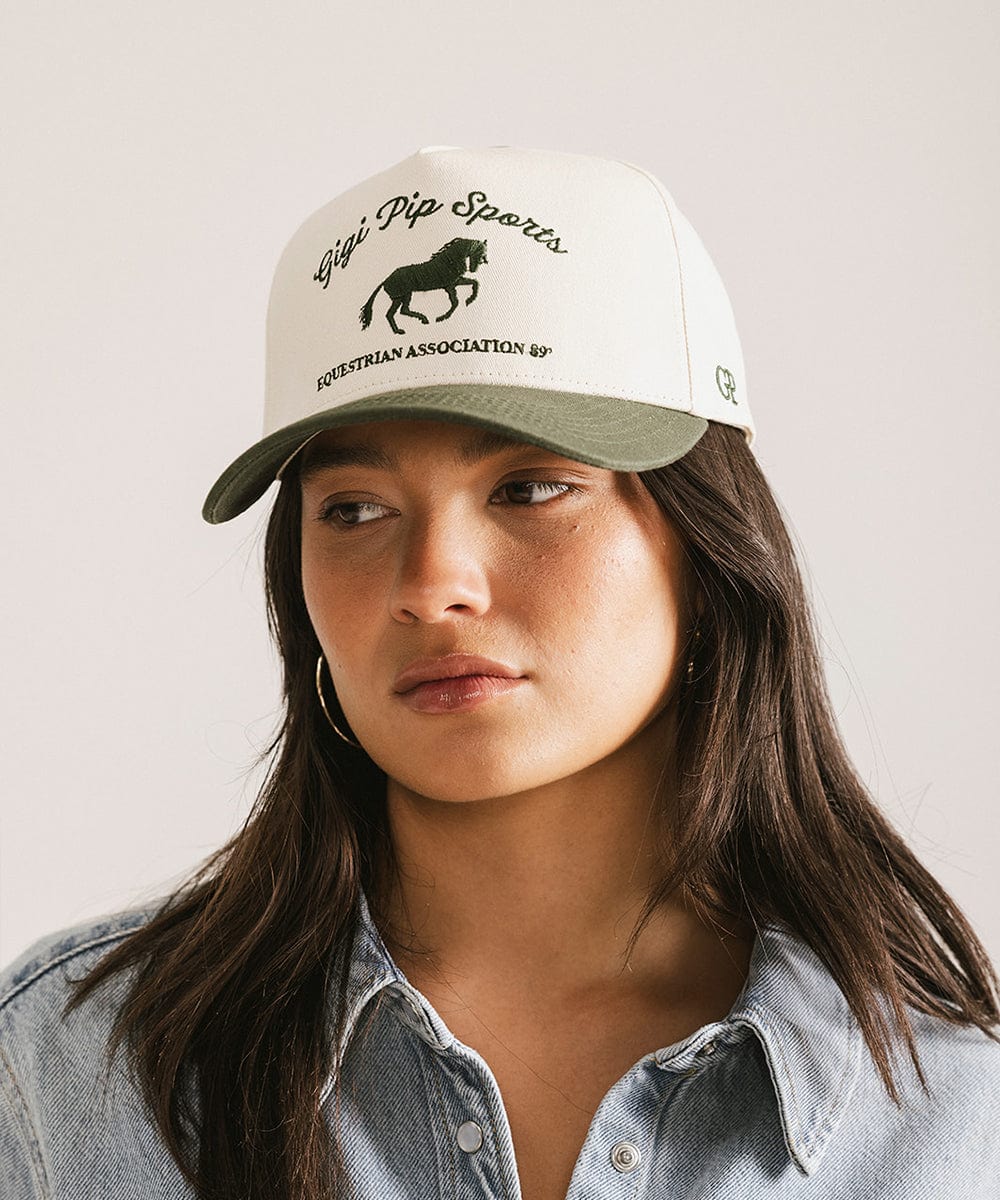 Gigi Pip Sports Vintage Trucker