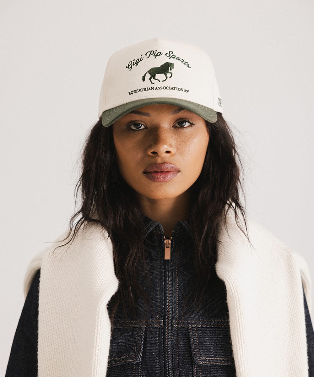 Gigi Pip Sports Vintage Trucker