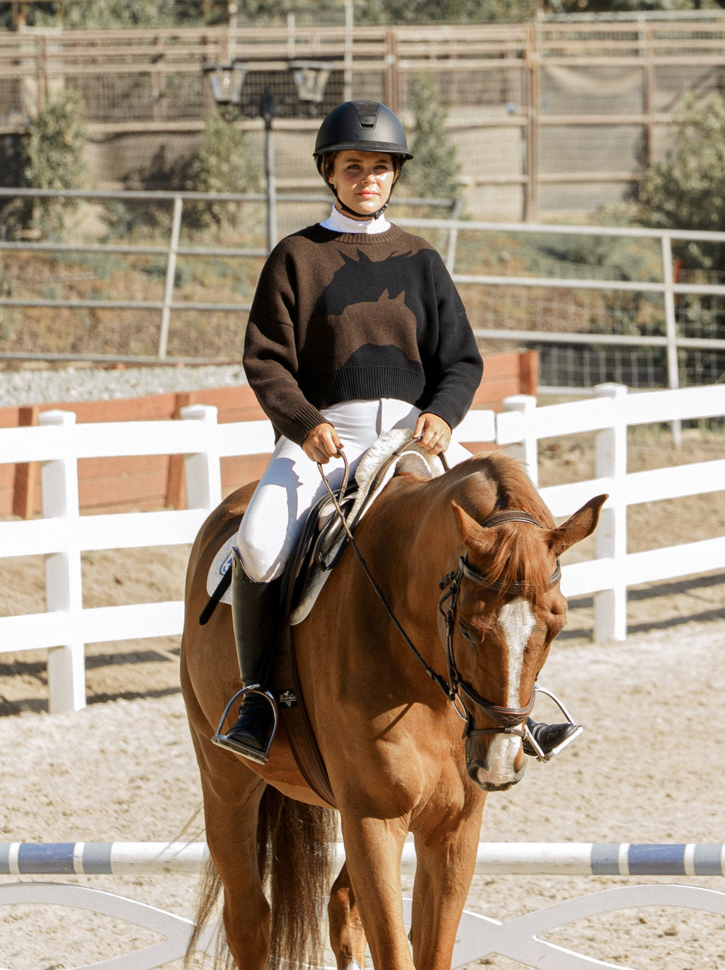Hannah Childs Harmony Crew Neck Sweater