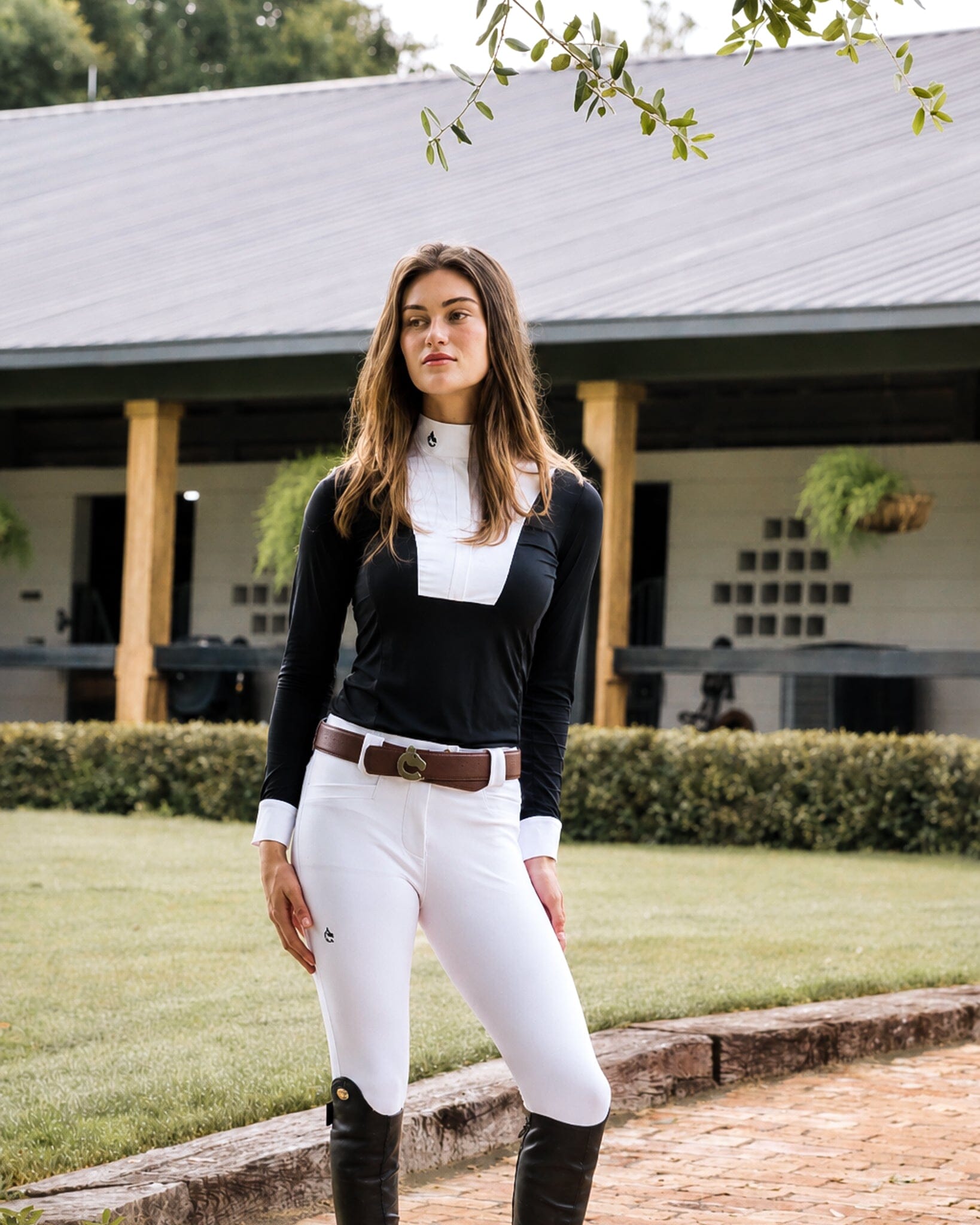 Criniere Life Helen Show Shirt | Black