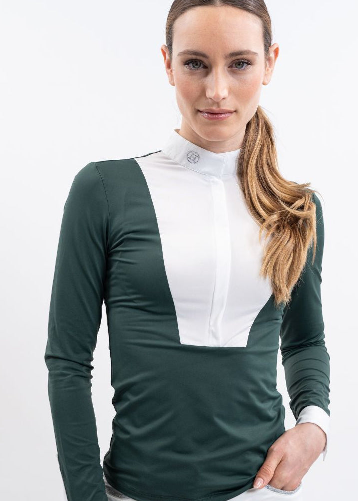 Harcour Stella Women's Long Sleeve Competition Polo