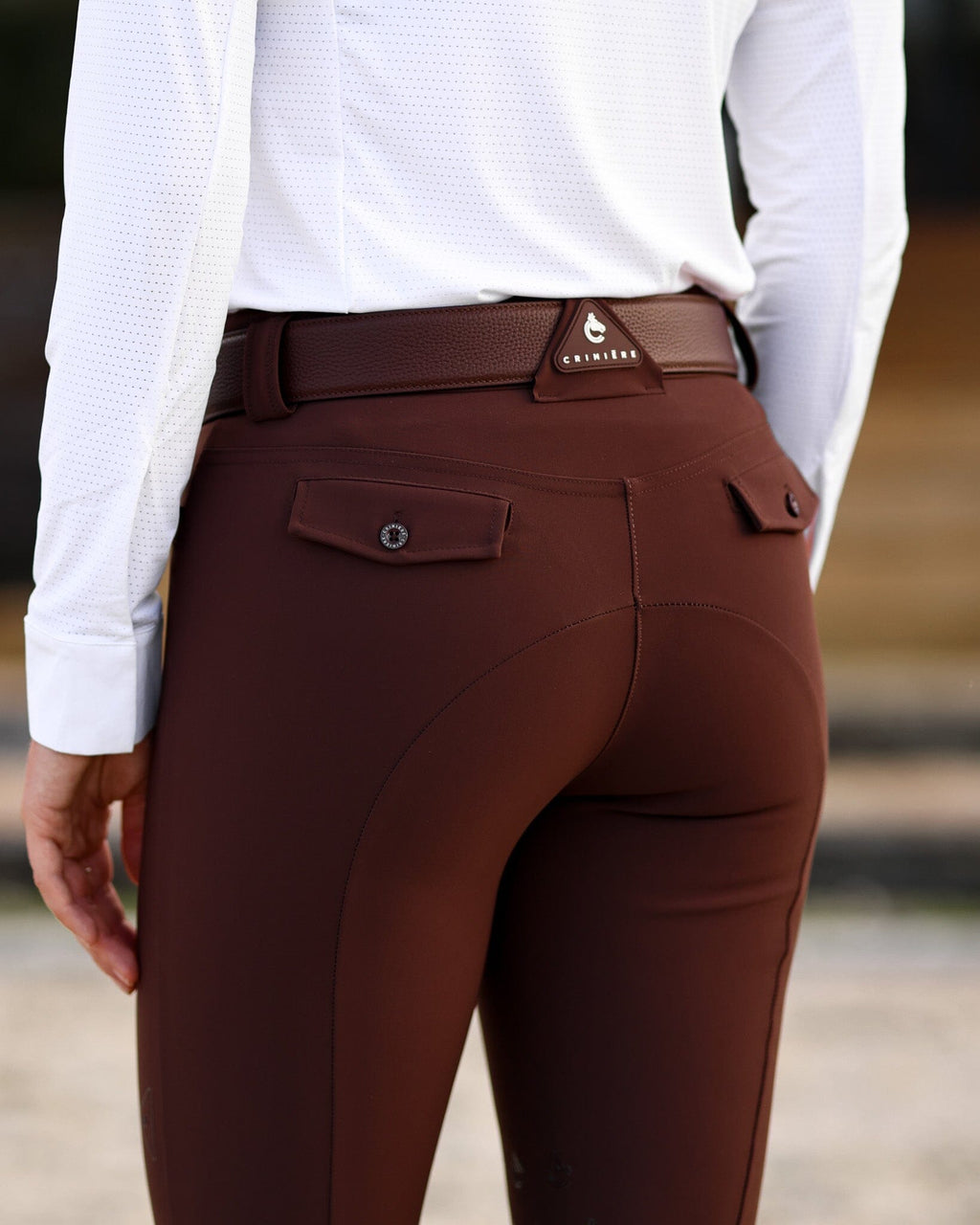 Juliette High Compression Breeches | Mocha