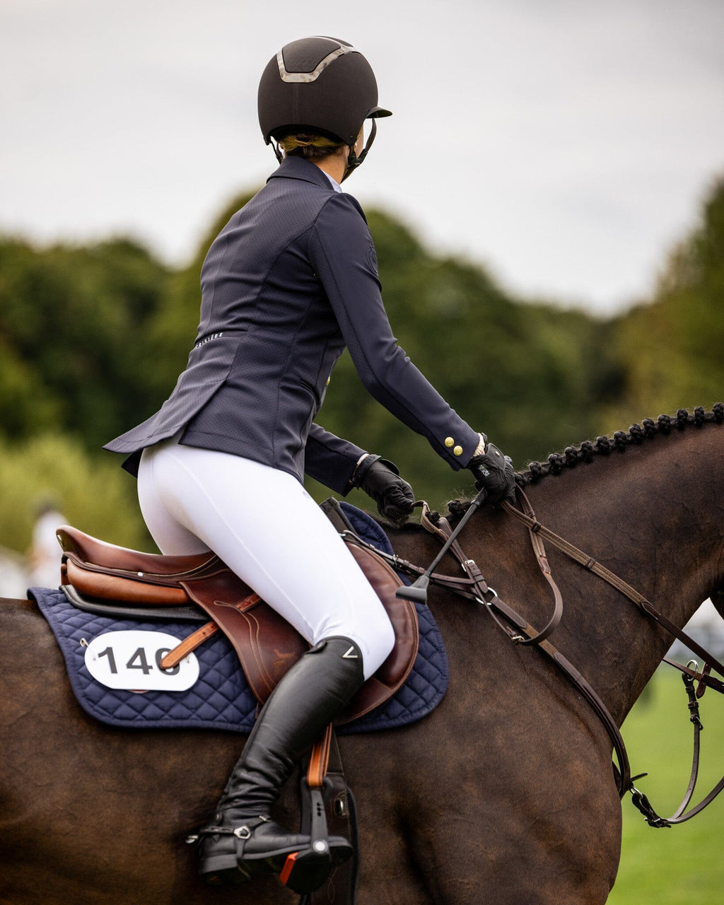 Criniere Life Juliette High Compression Show Breeches | White