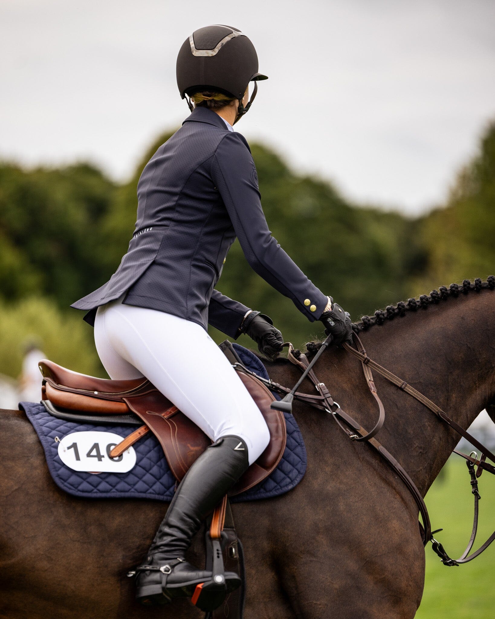 Criniere Life Juliette High Compression Show Breeches | White