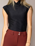 Kai Shirt Cap Sleeve | Black
