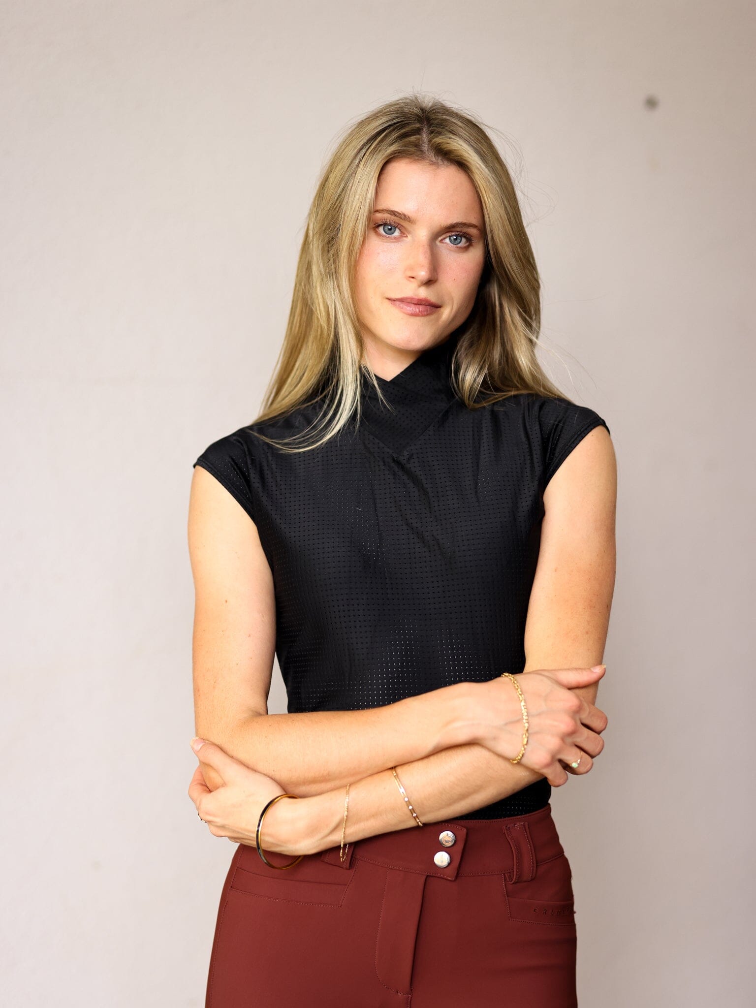 Kai Shirt Cap Sleeve | Black