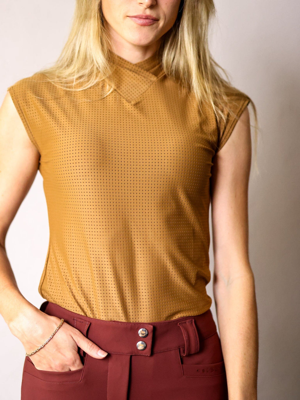 Kai Shirt Cap Sleeve | Bronze