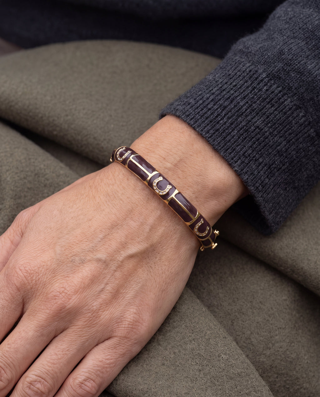 Equestrian Bangle — Port Horseshoe
