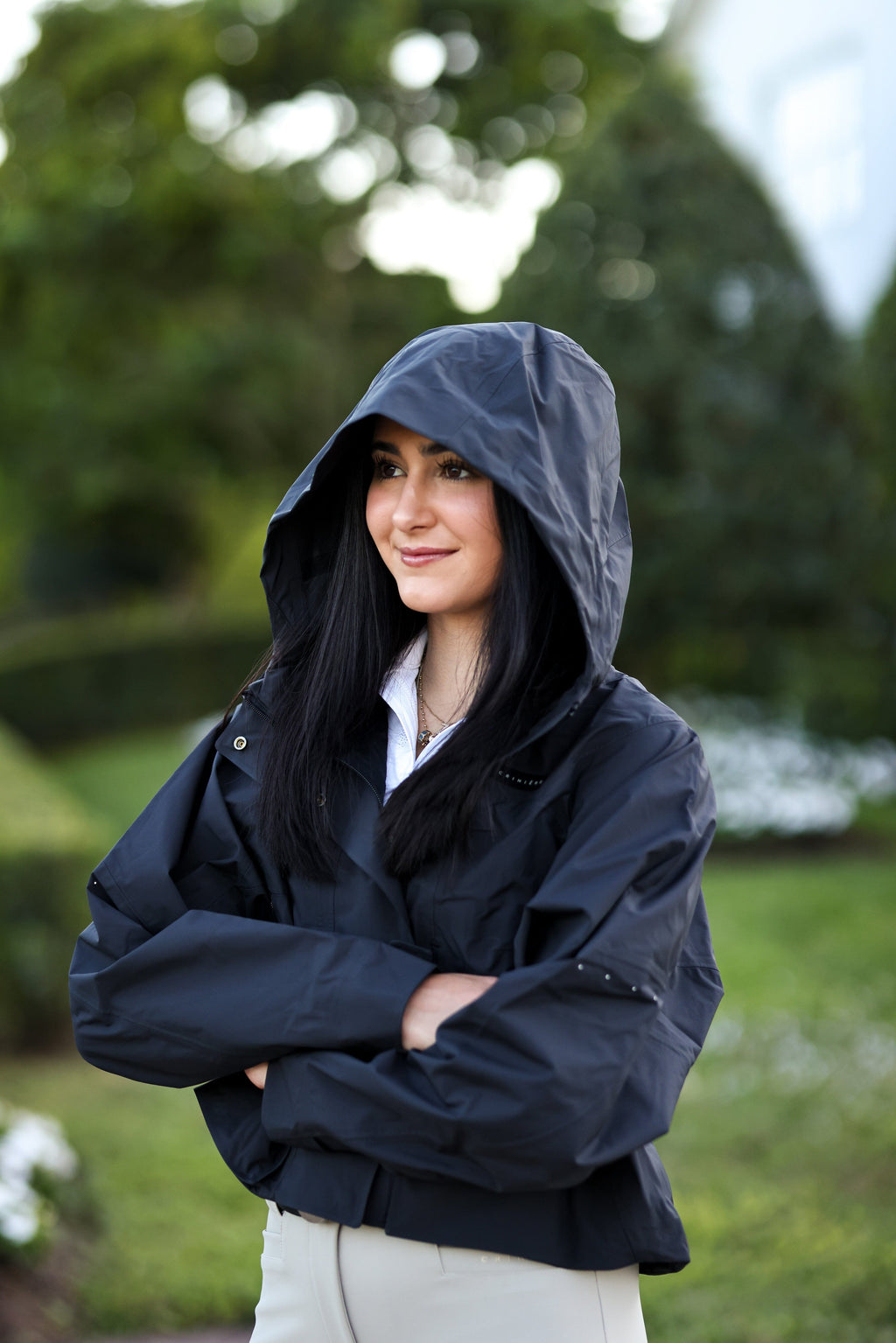 Marie Rain Coat | Black