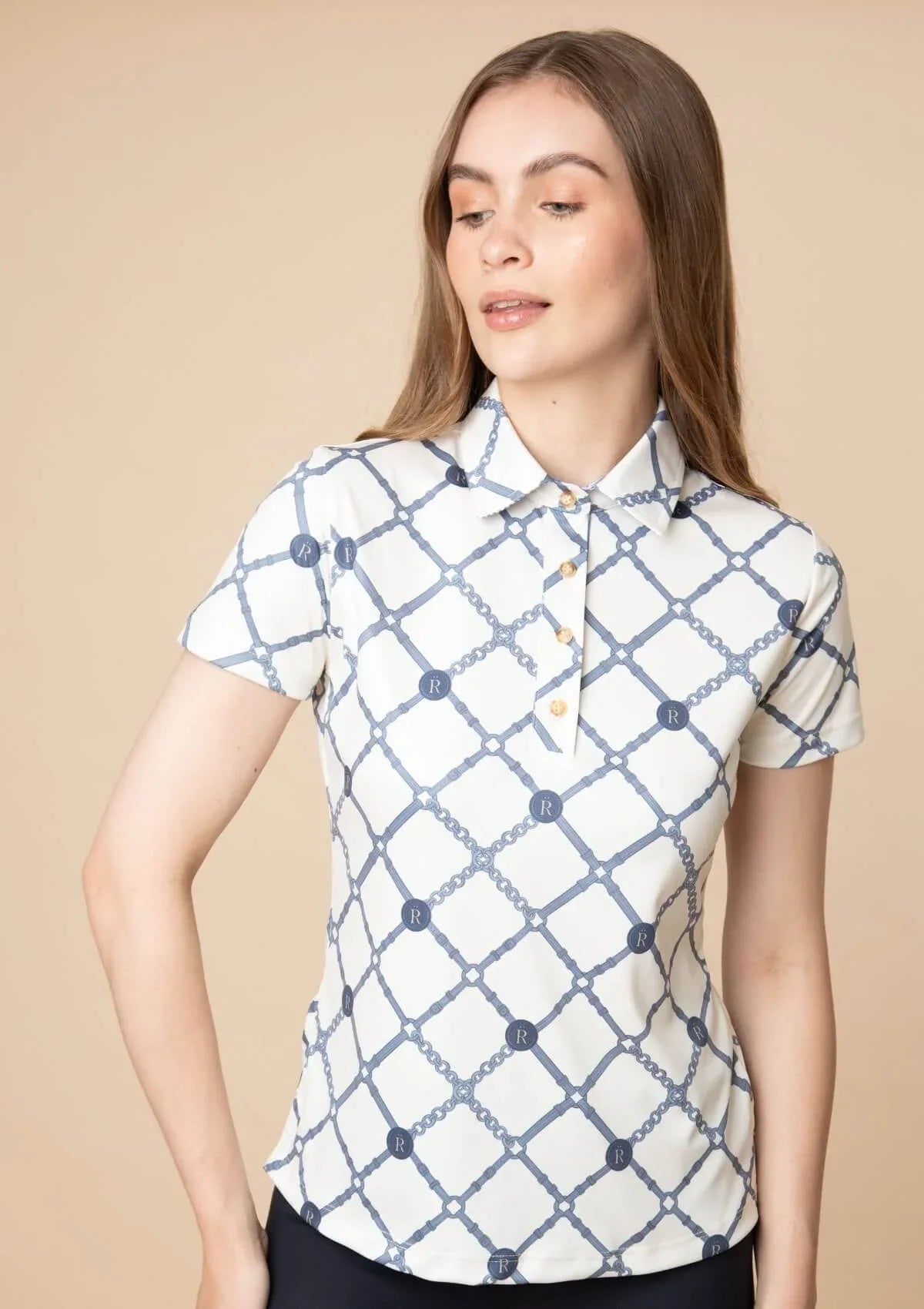 Mulberry Polo-Shirt | Short Sleeve | Beltina Print |