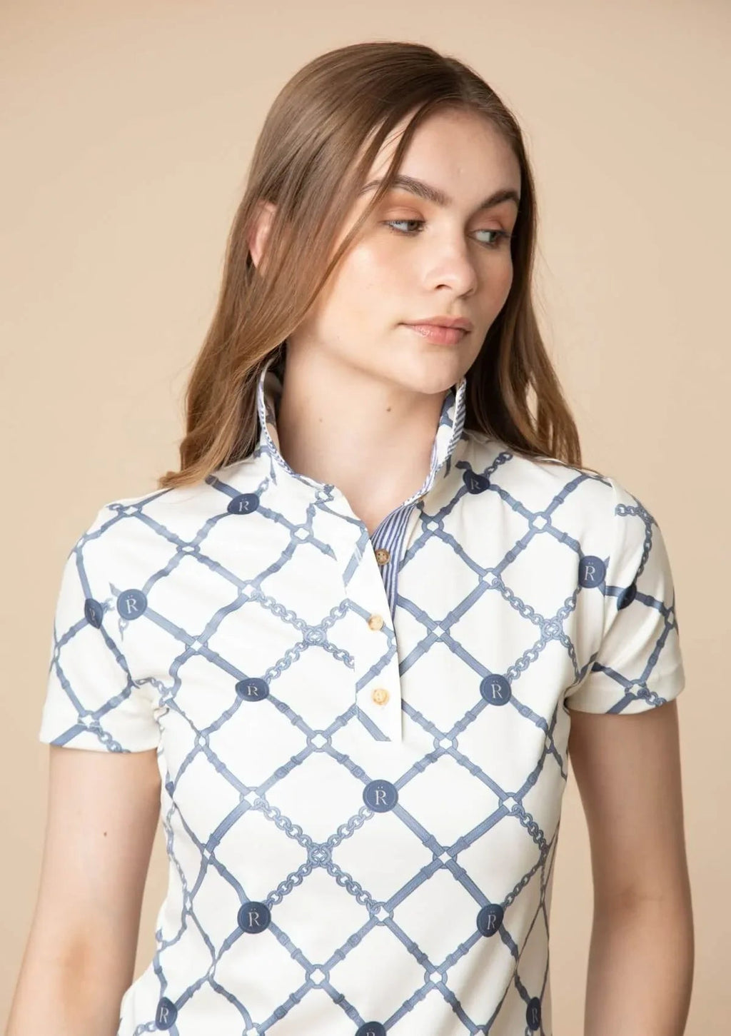 Mulberry Polo-Shirt | Short Sleeve | Beltina Print |