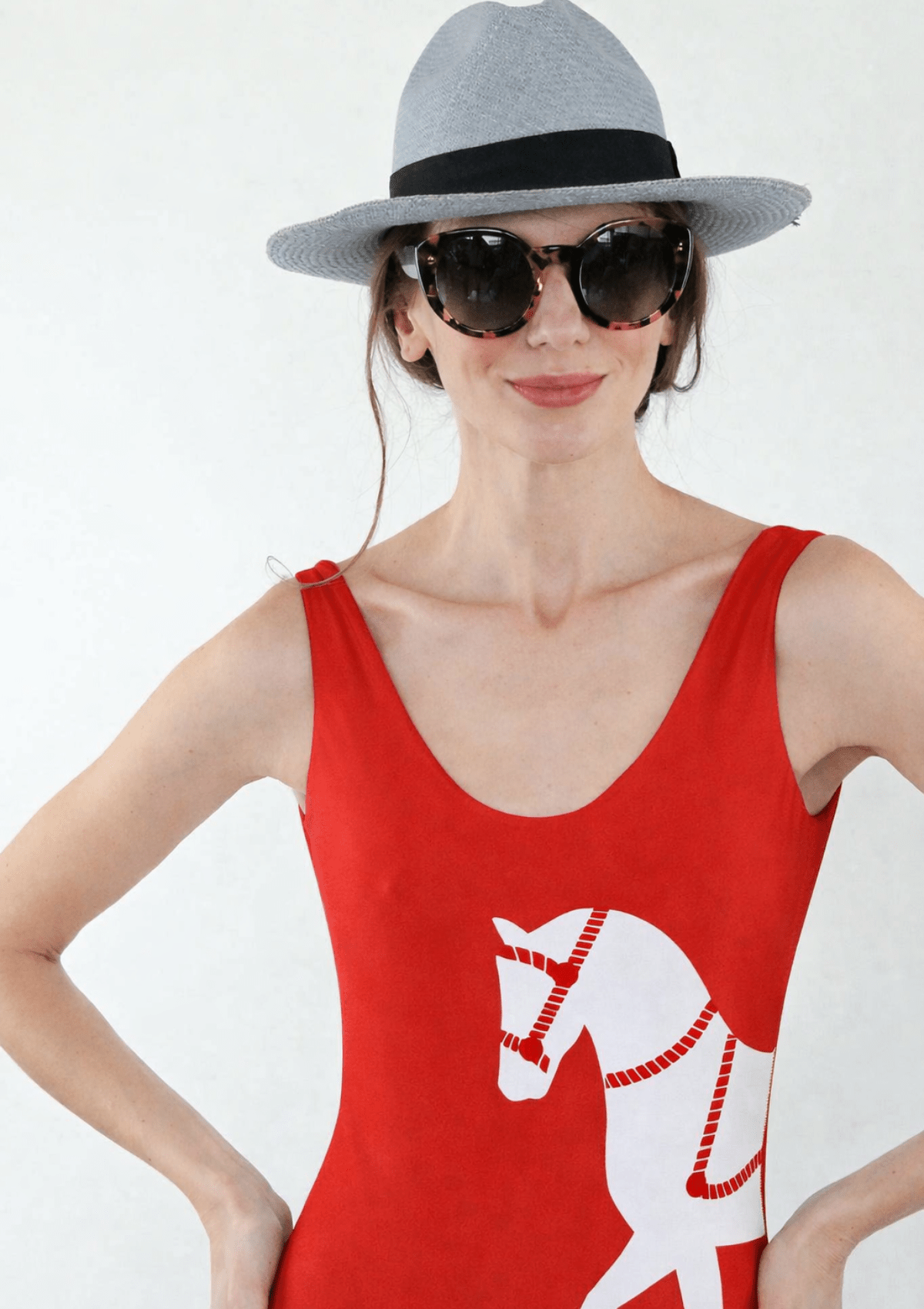 The Marina One-Piece | Horse Edition