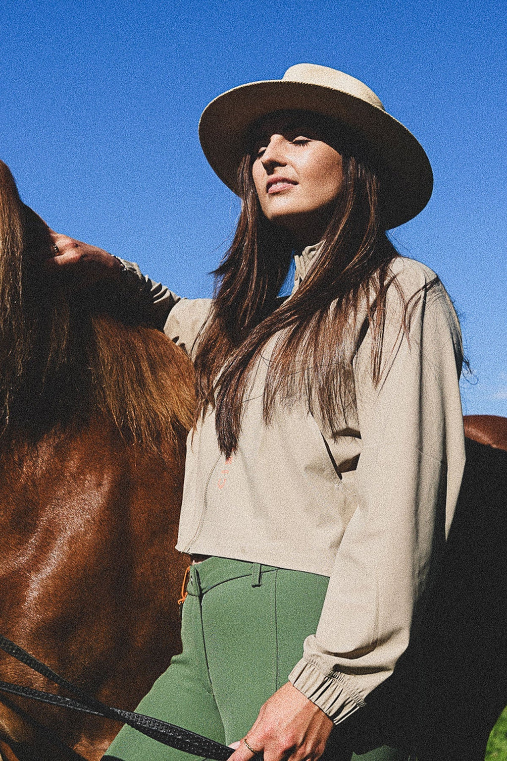 Cieli Equestrian Oakley Cropped Riding Jacket – Lightweight UPF 50