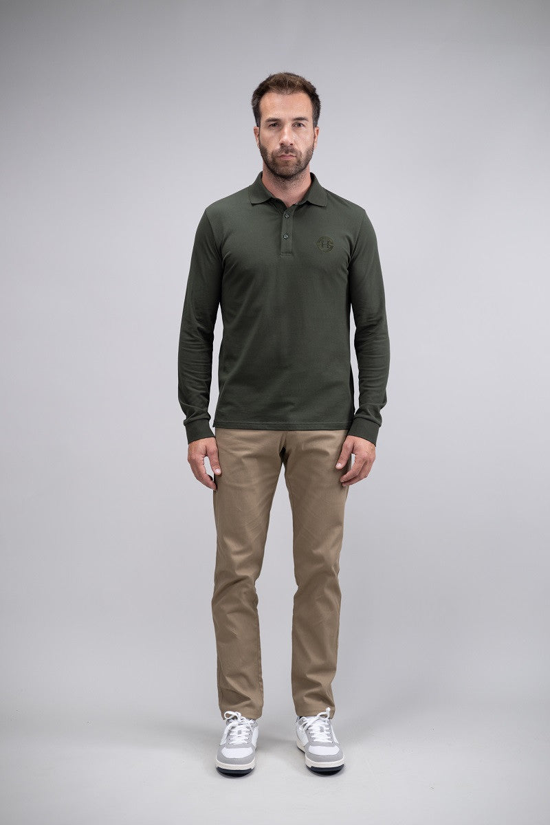 Harcour Pablo Long Sleeve Polo