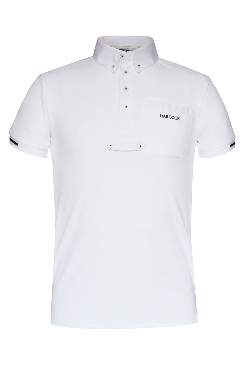 Harcour Crystallo Mens Competition Polo