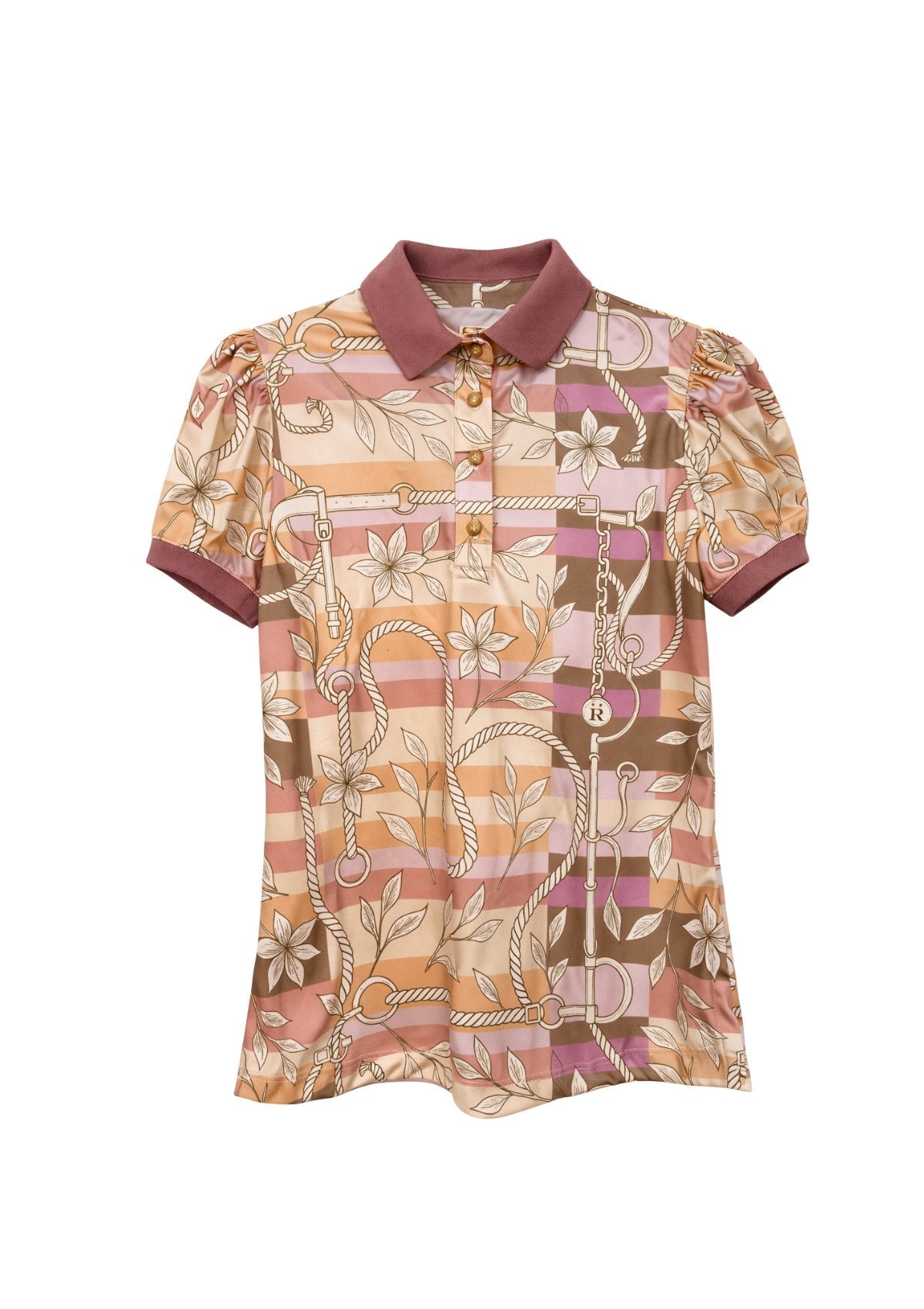Regatta Polo-Shirt | Short Sleeve | Ropes Print