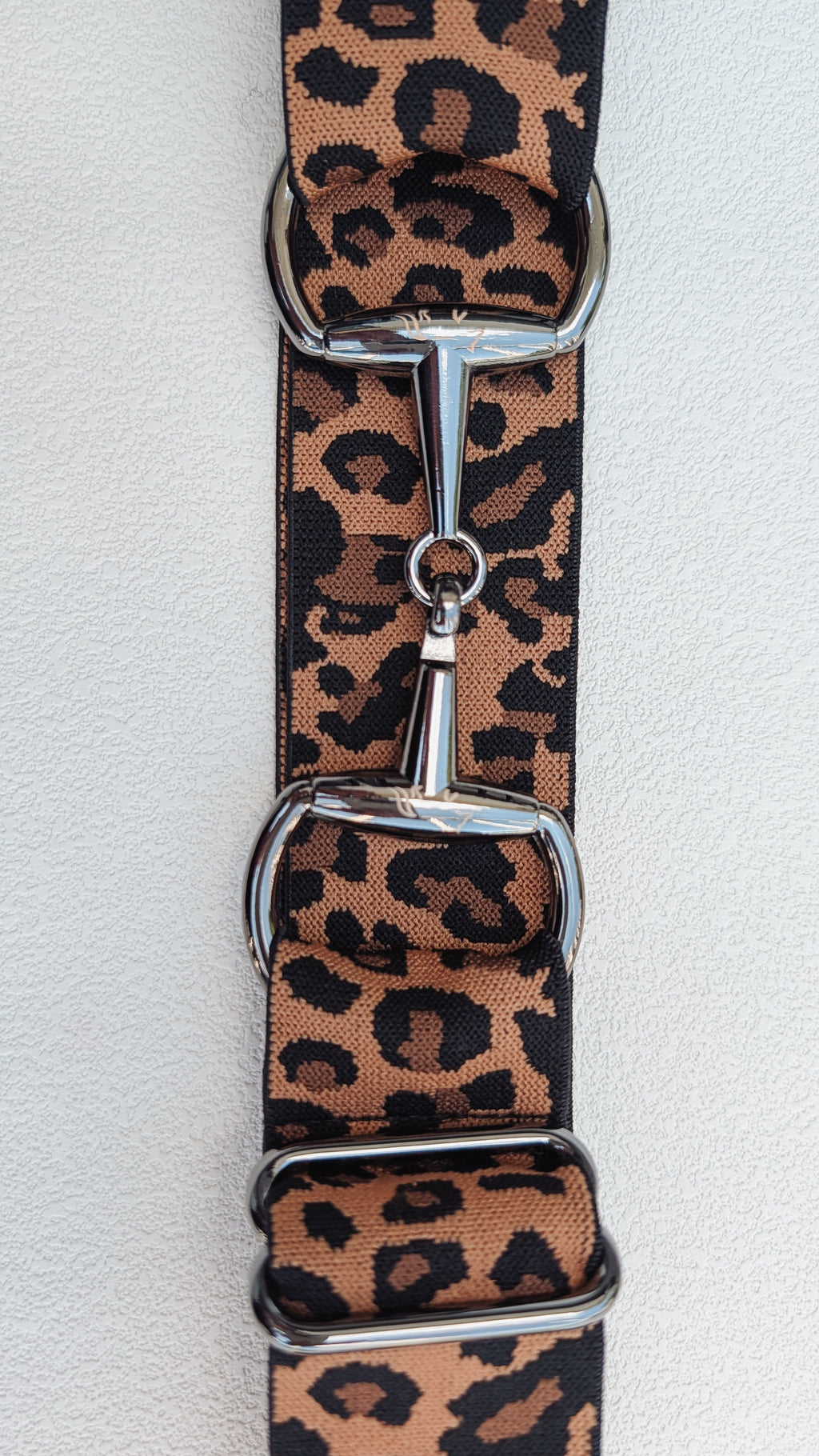 Leopard Snaffle Belt