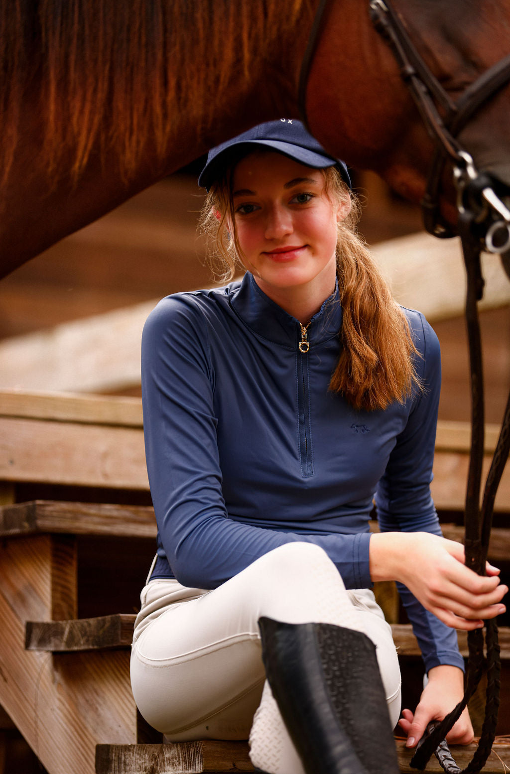 Solid Blue Sunshirt