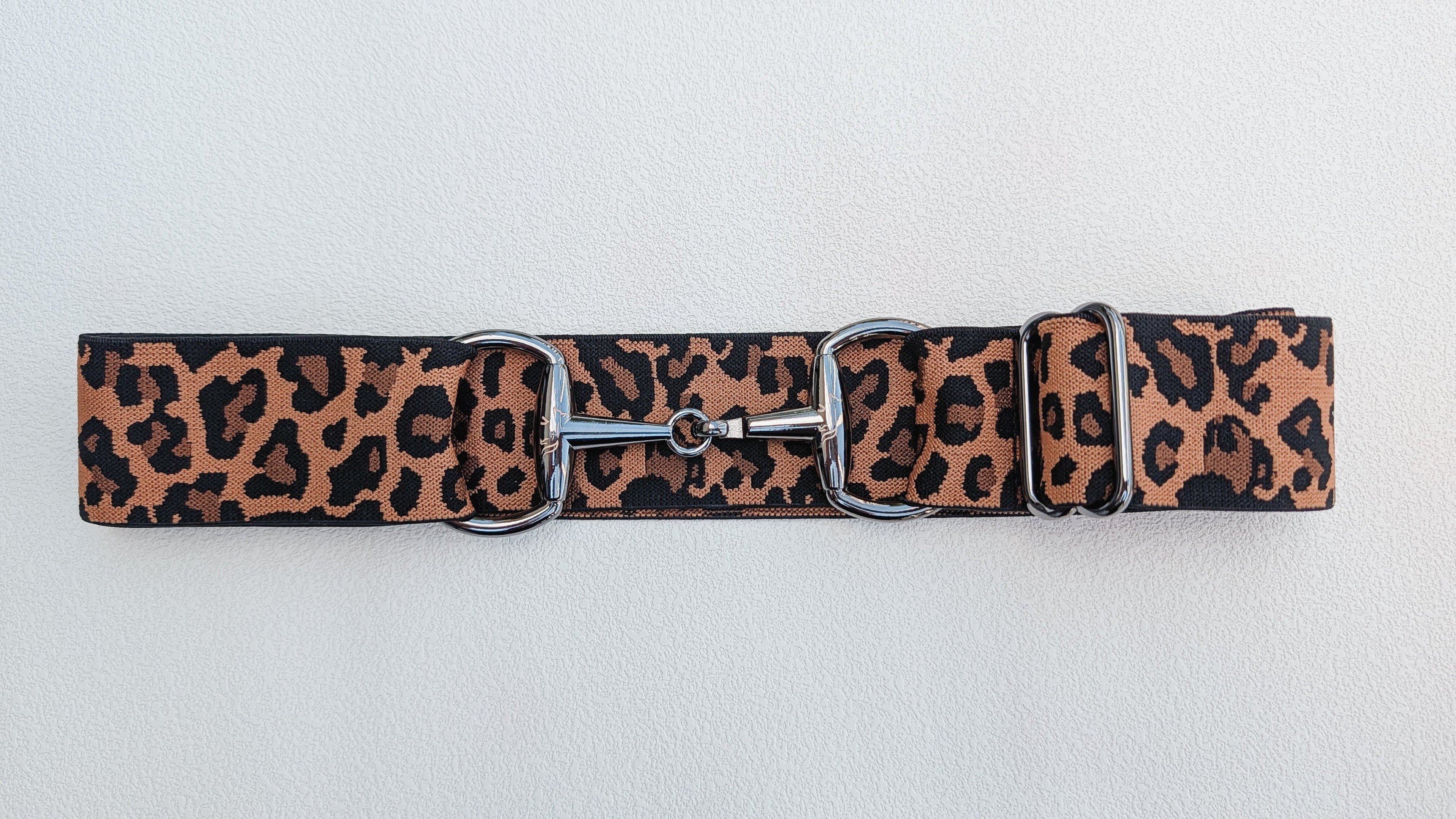 Leopard Snaffle Belt
