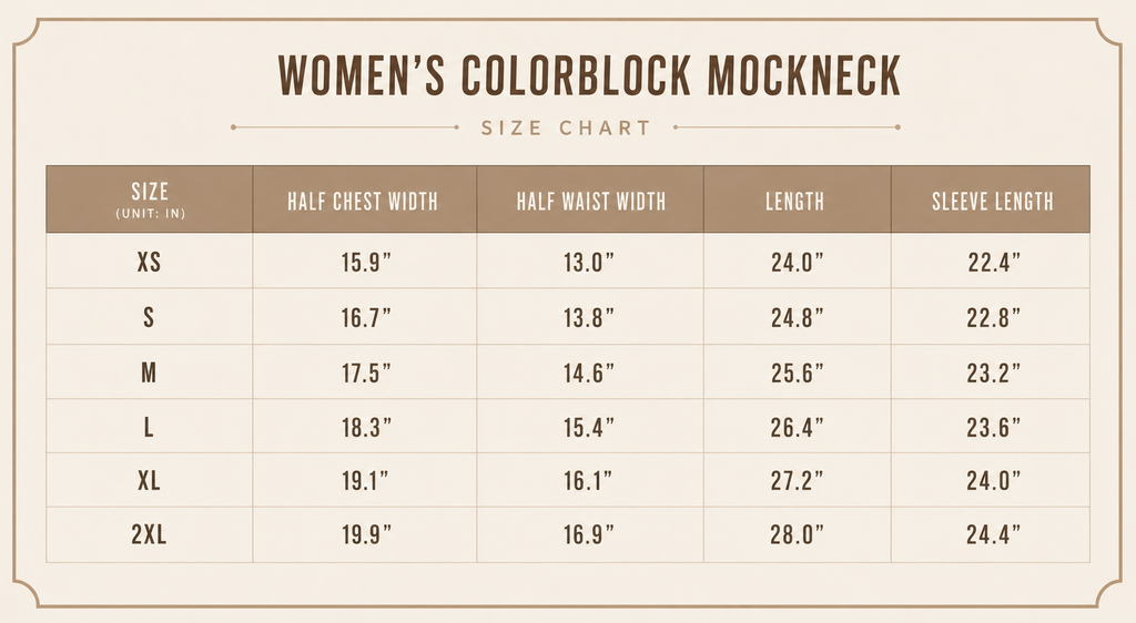The Proper Fox Mockneck Colorblock White & Sand