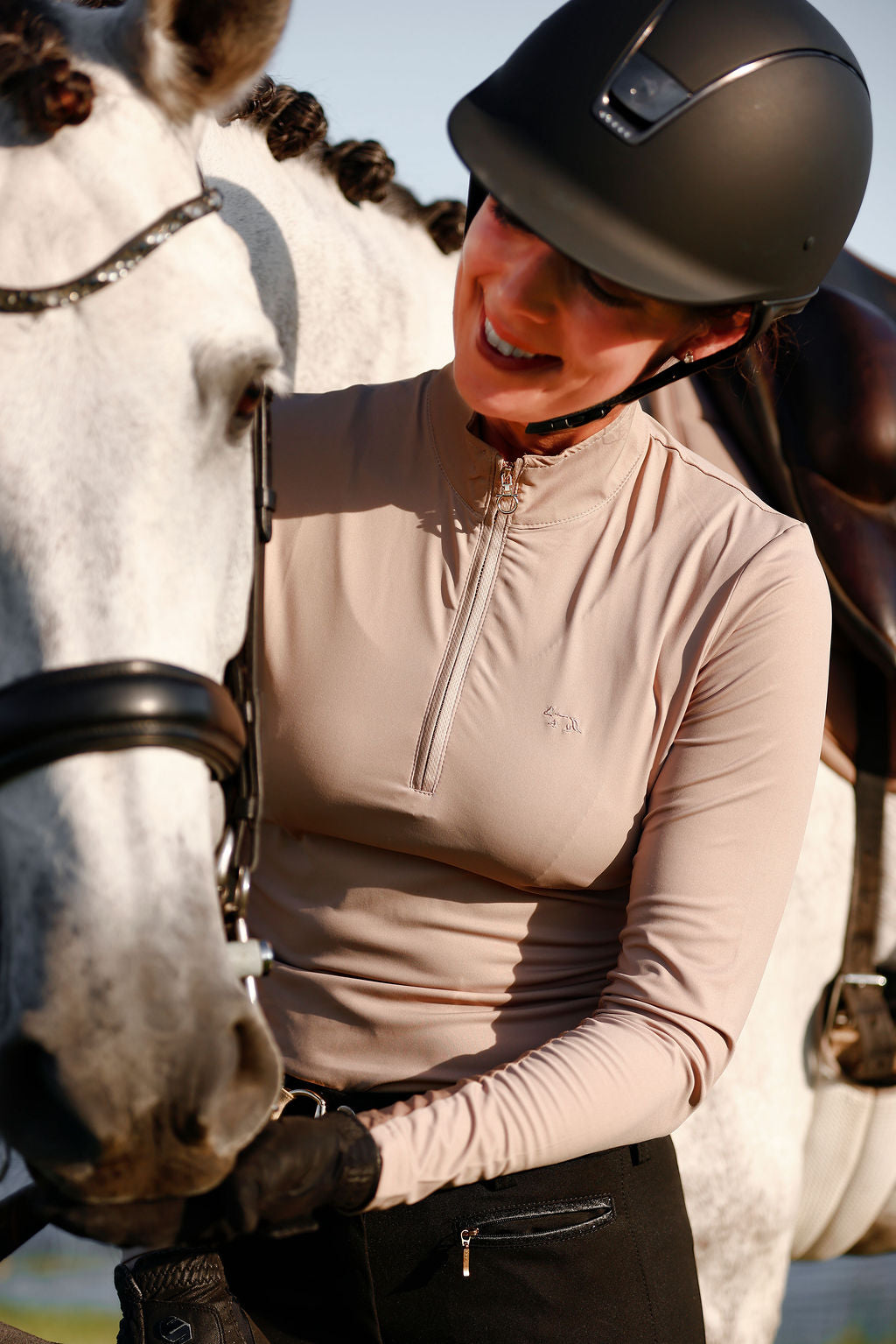 Solid Beige Sunshirt