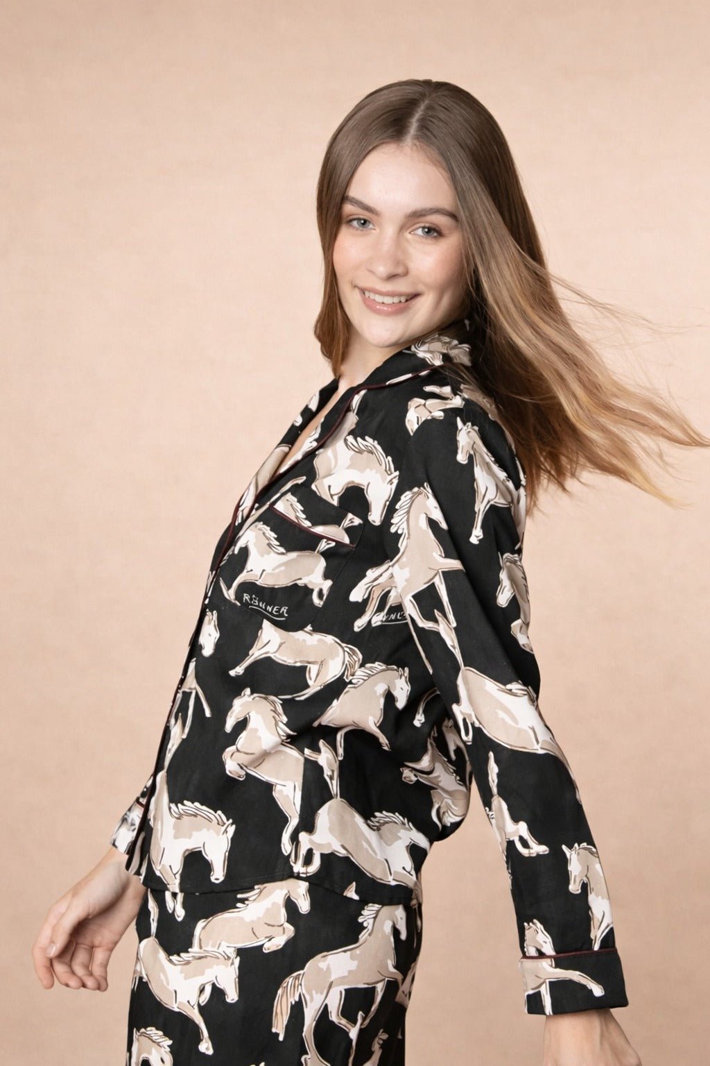 Rosabella PJ's Set | Long Sleeve | Volt Print
