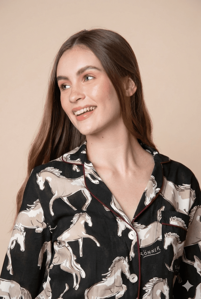 Rosabella PJ's Set | Long Sleeve | Volt Print